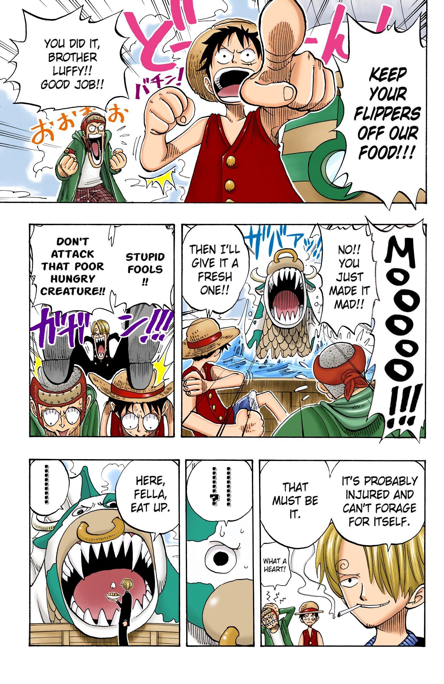 One Piece Colored Manga