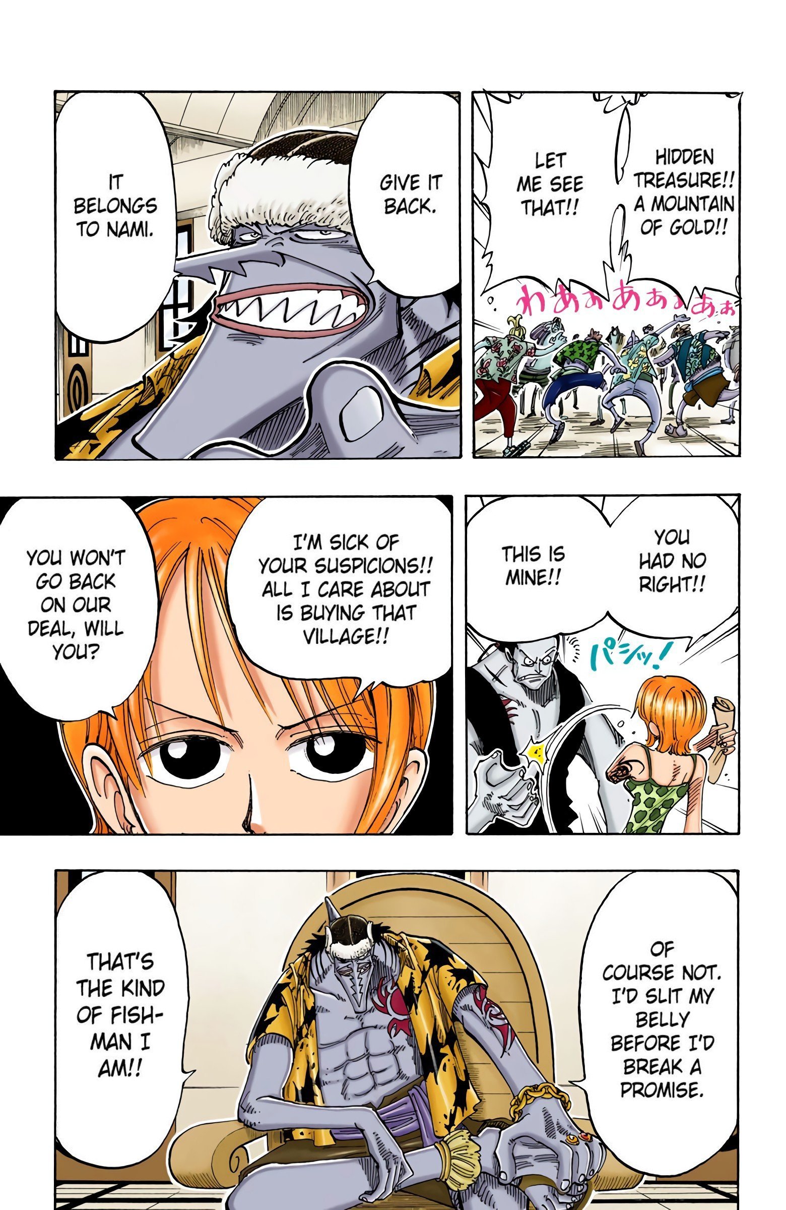 One Piece Colored Manga