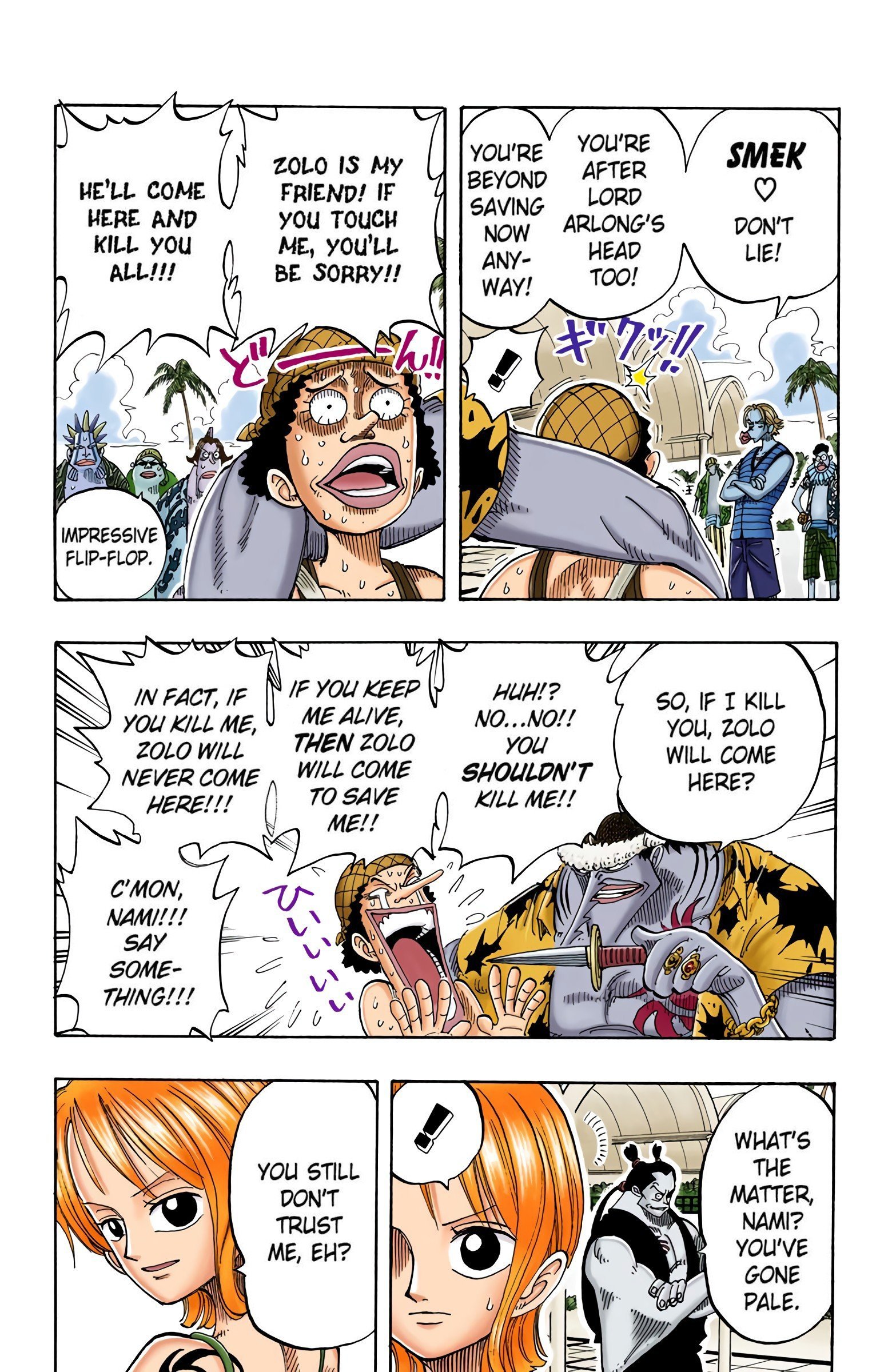 One Piece Colored Manga