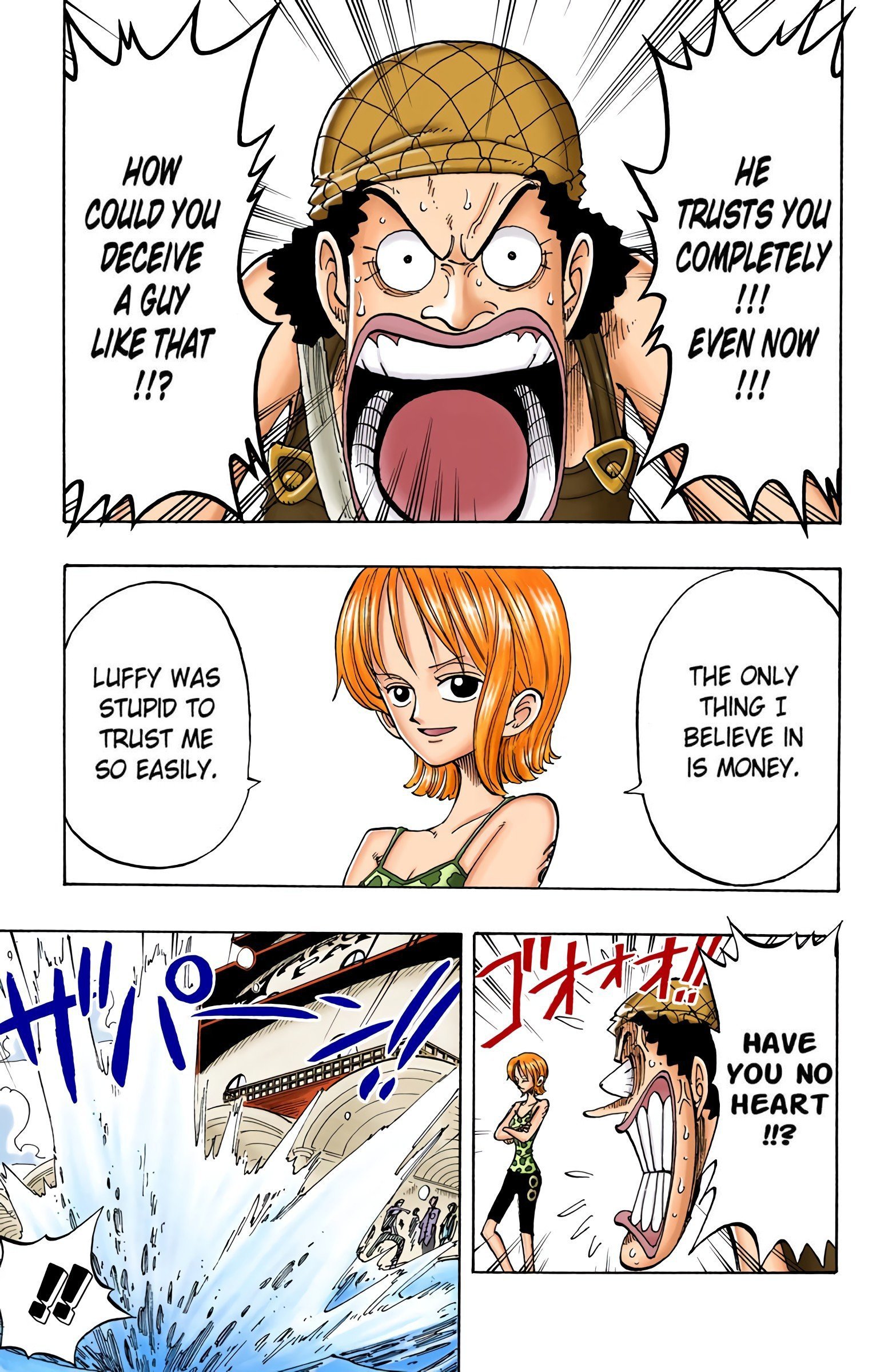 One Piece Colored Manga