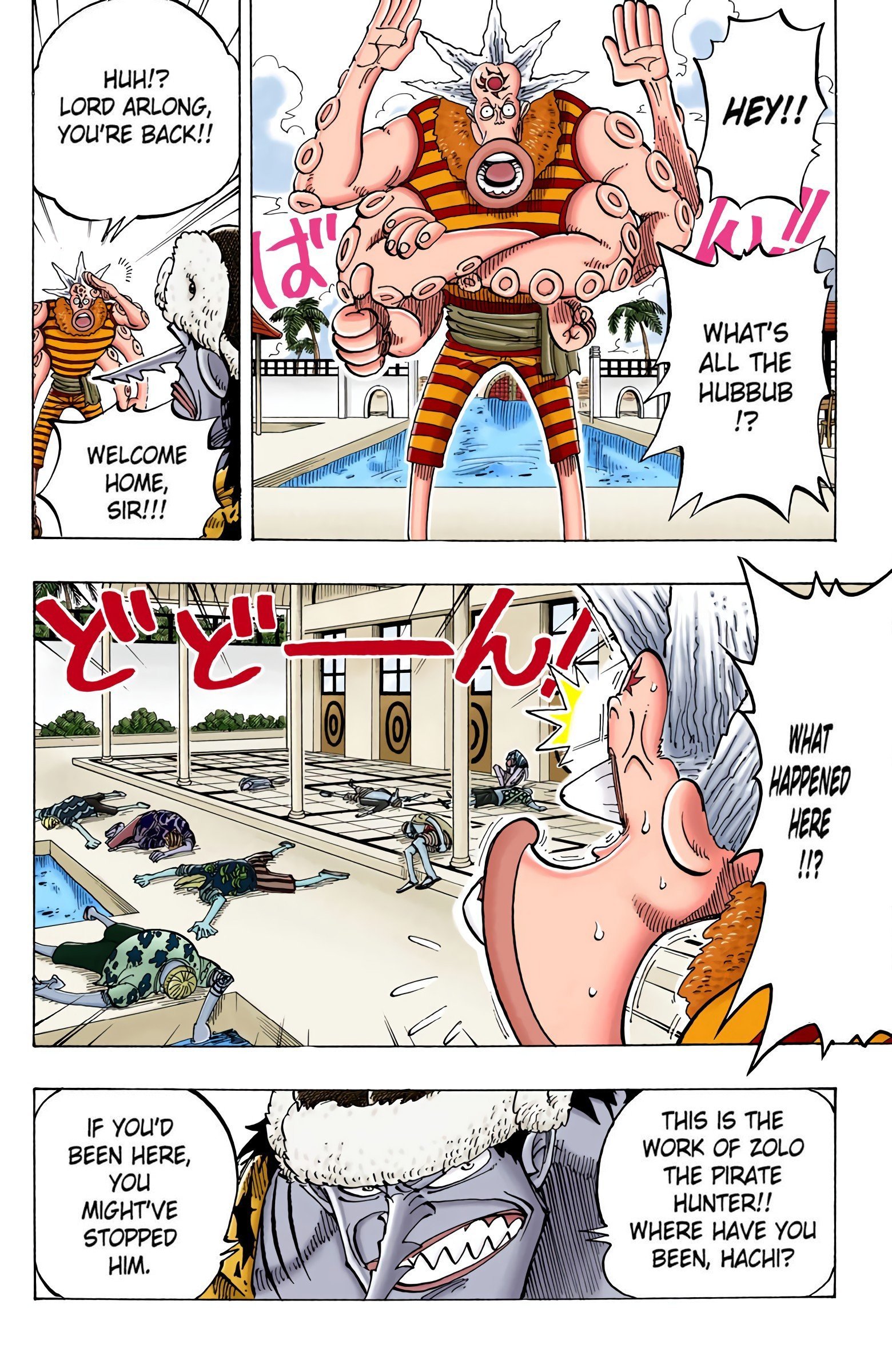 One Piece Colored Manga