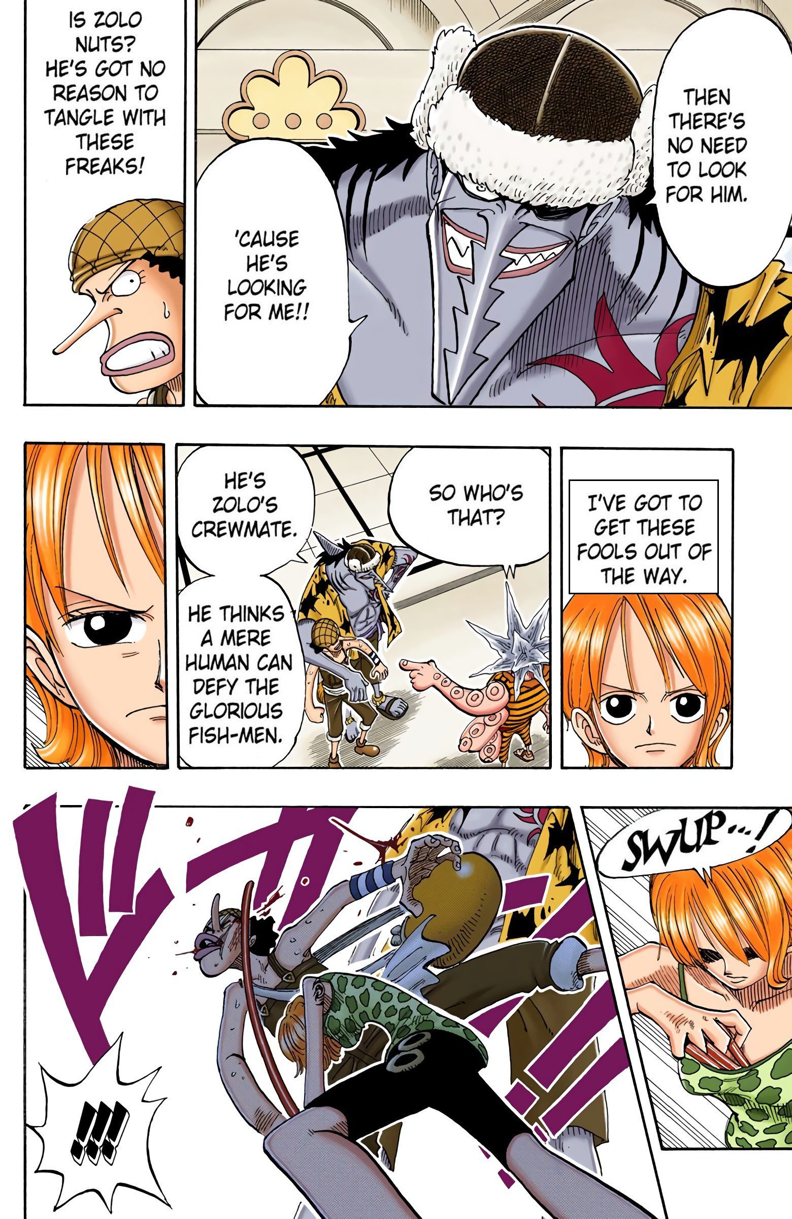 One Piece Colored Manga