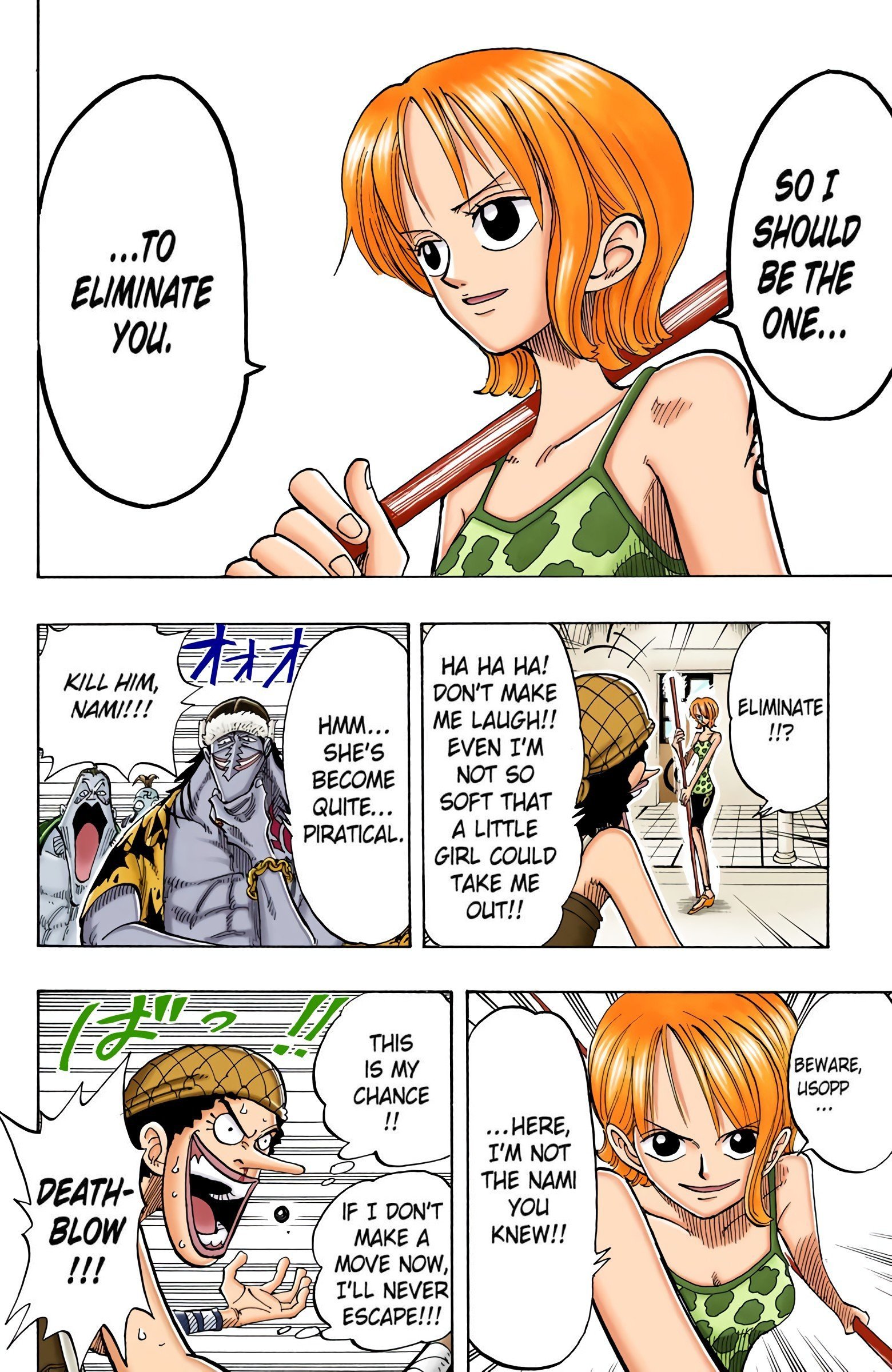 One Piece Colored Manga