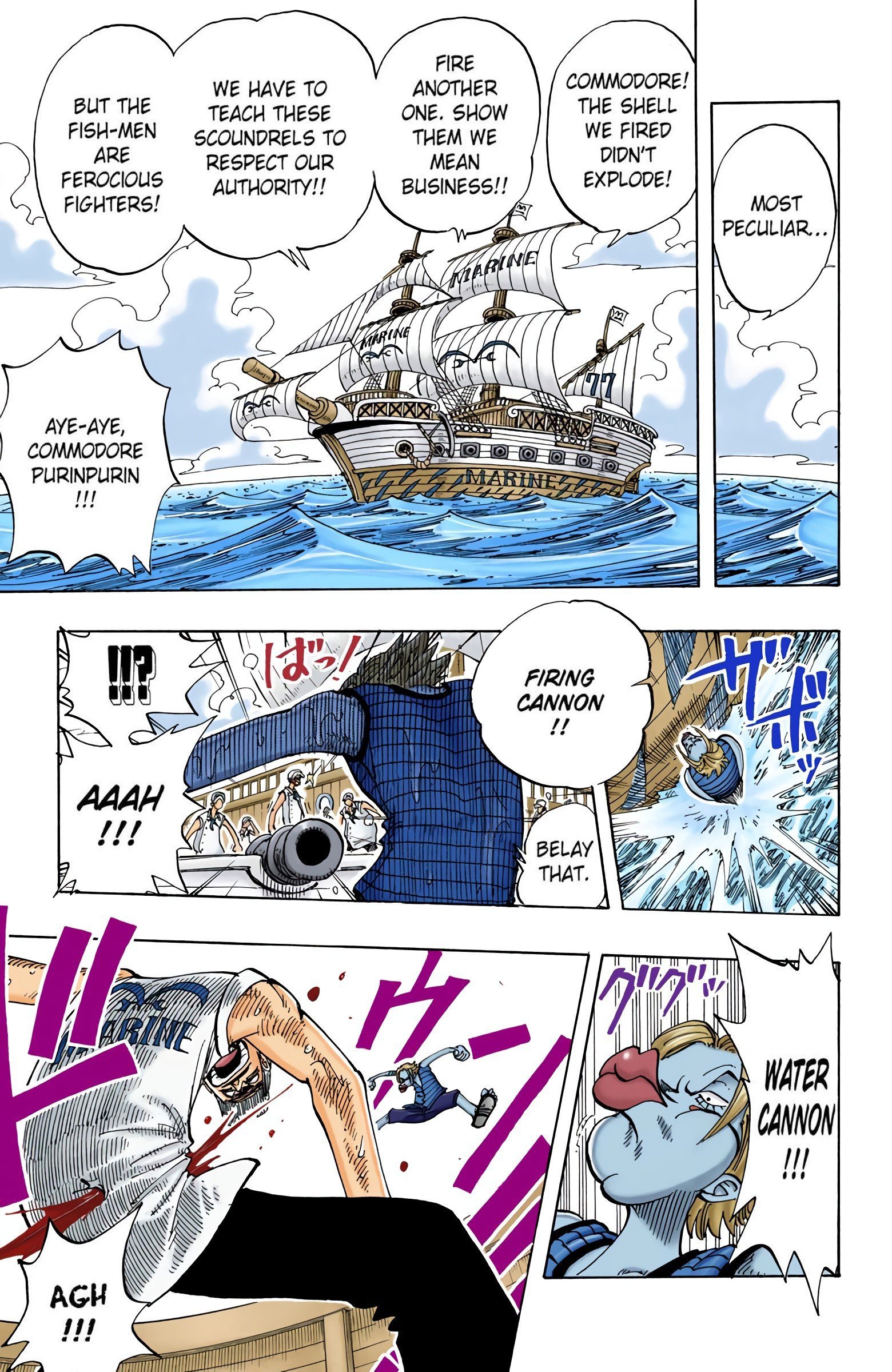 One Piece Colored Manga