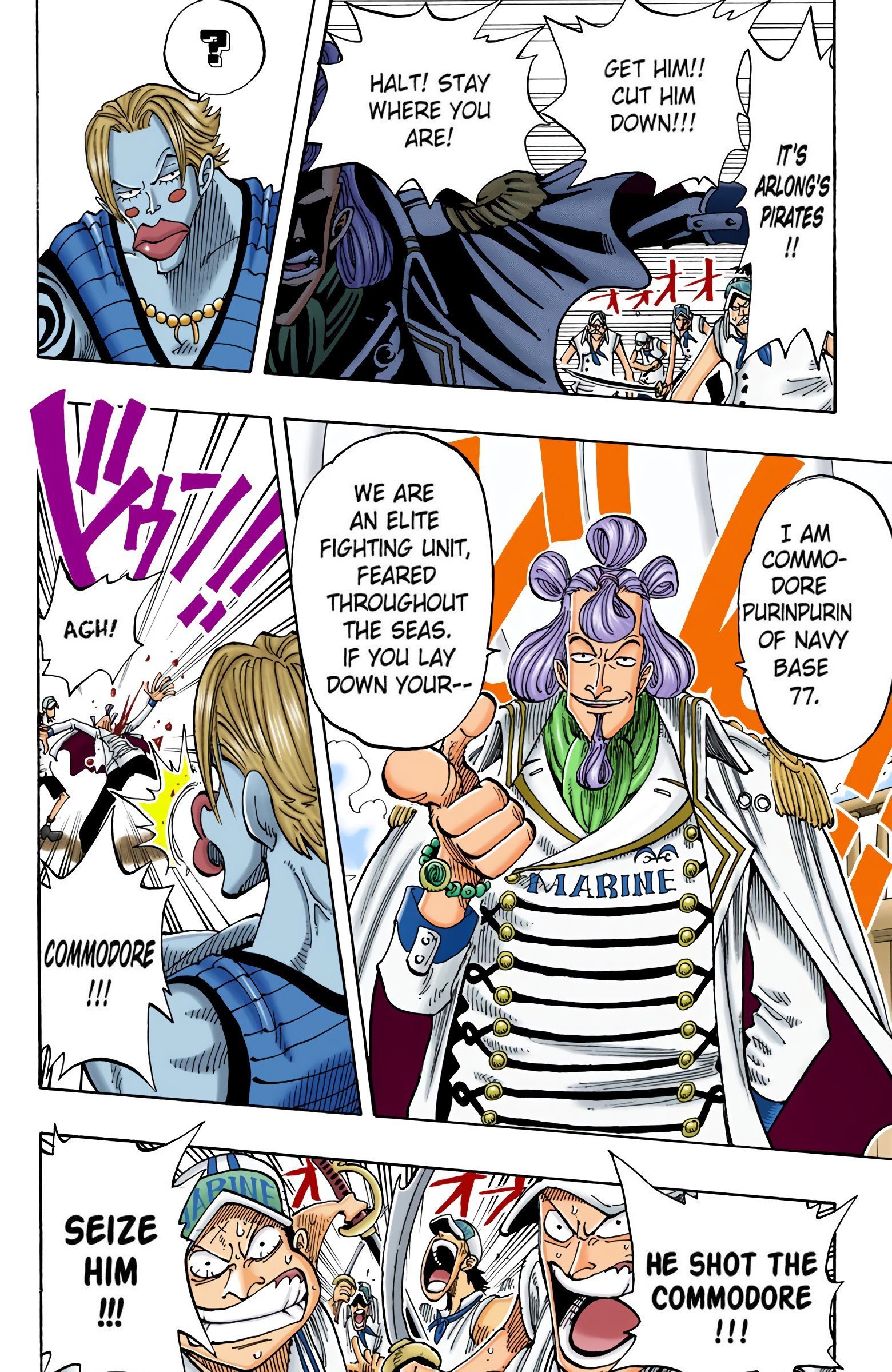 One Piece Colored Manga