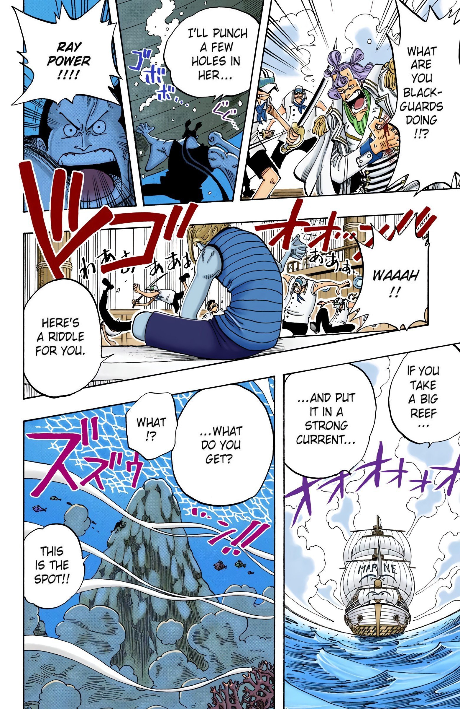 One Piece Colored Manga