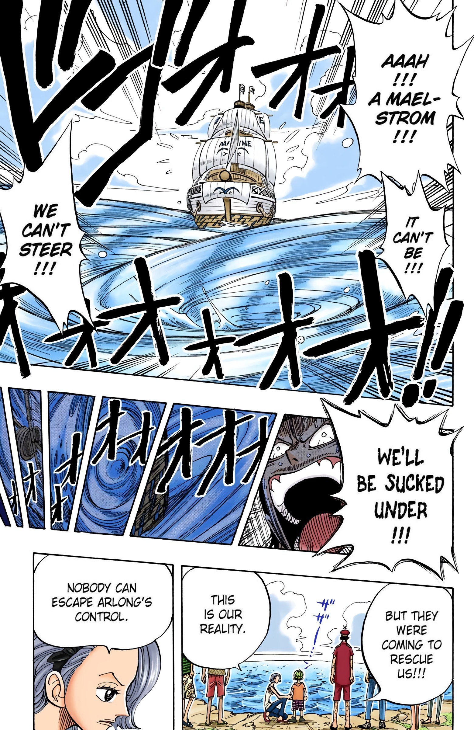 One Piece Colored Manga