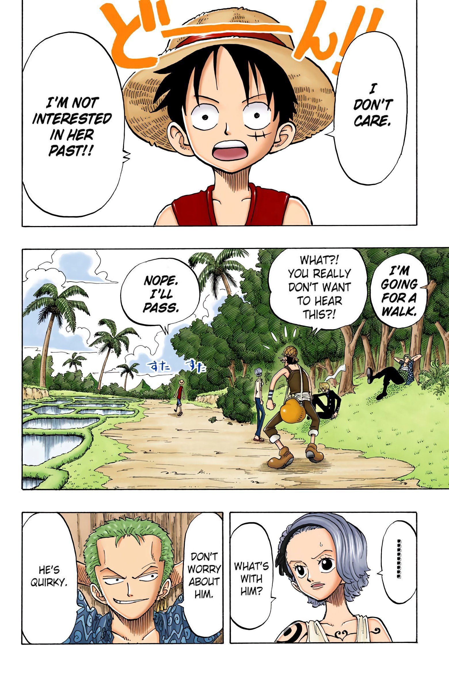 One Piece Colored Manga