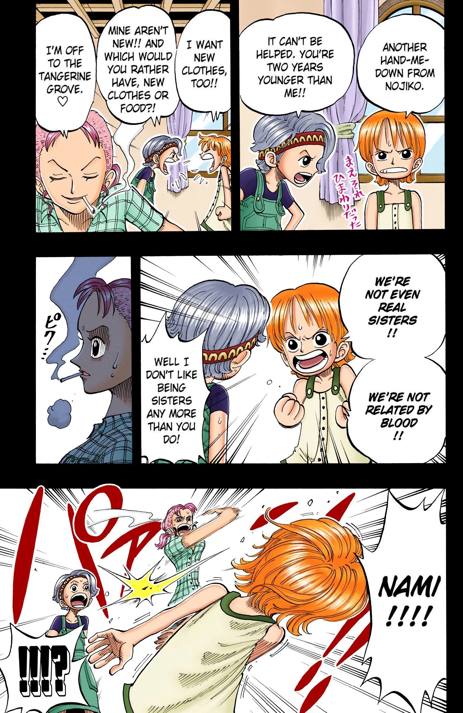 One Piece Colored Manga