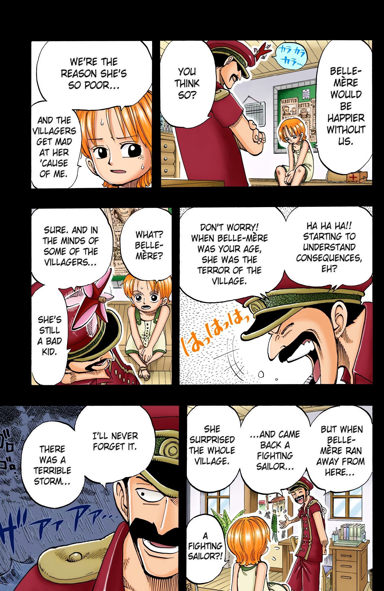 One Piece Colored Manga