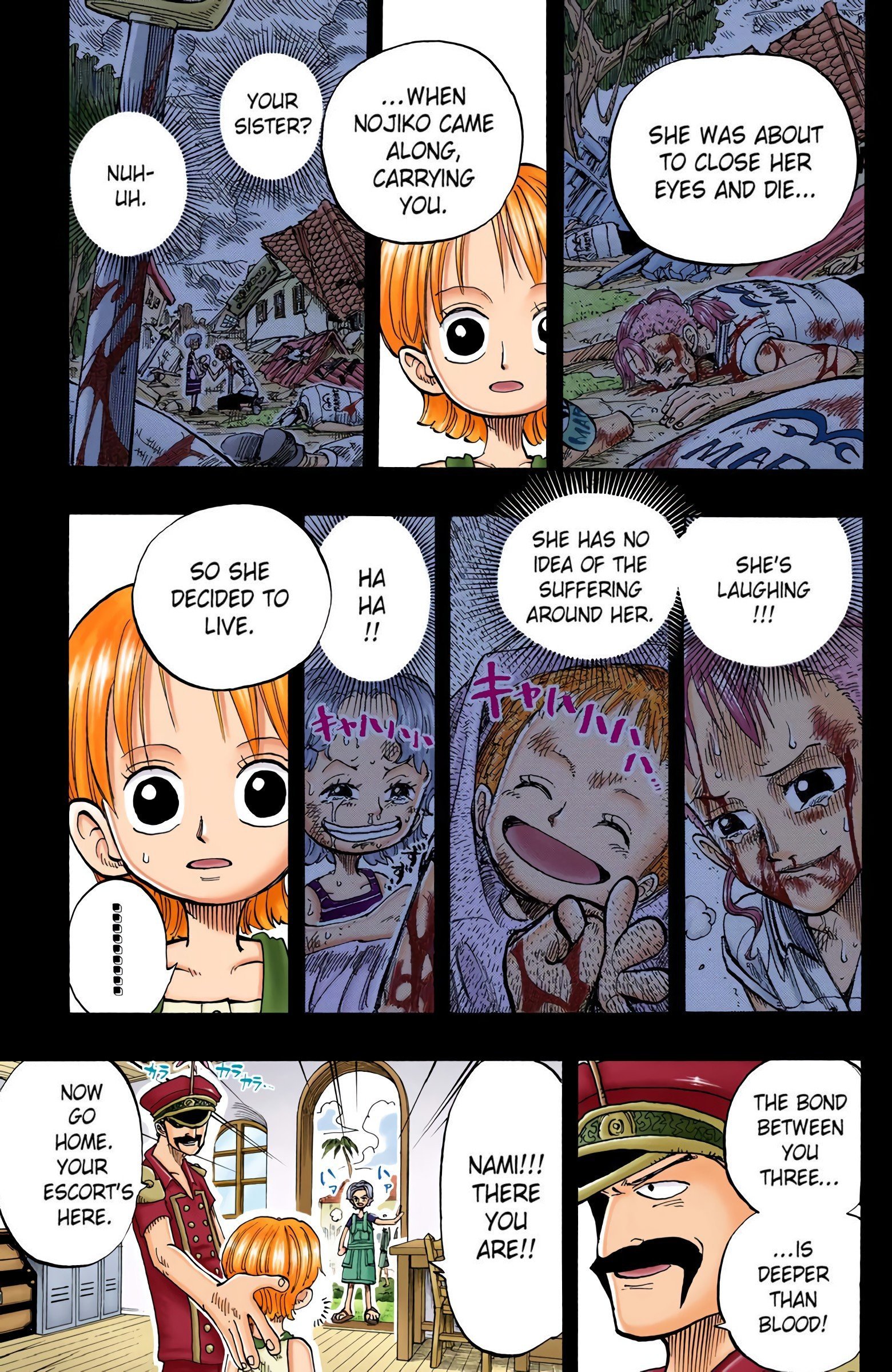 One Piece Colored Manga