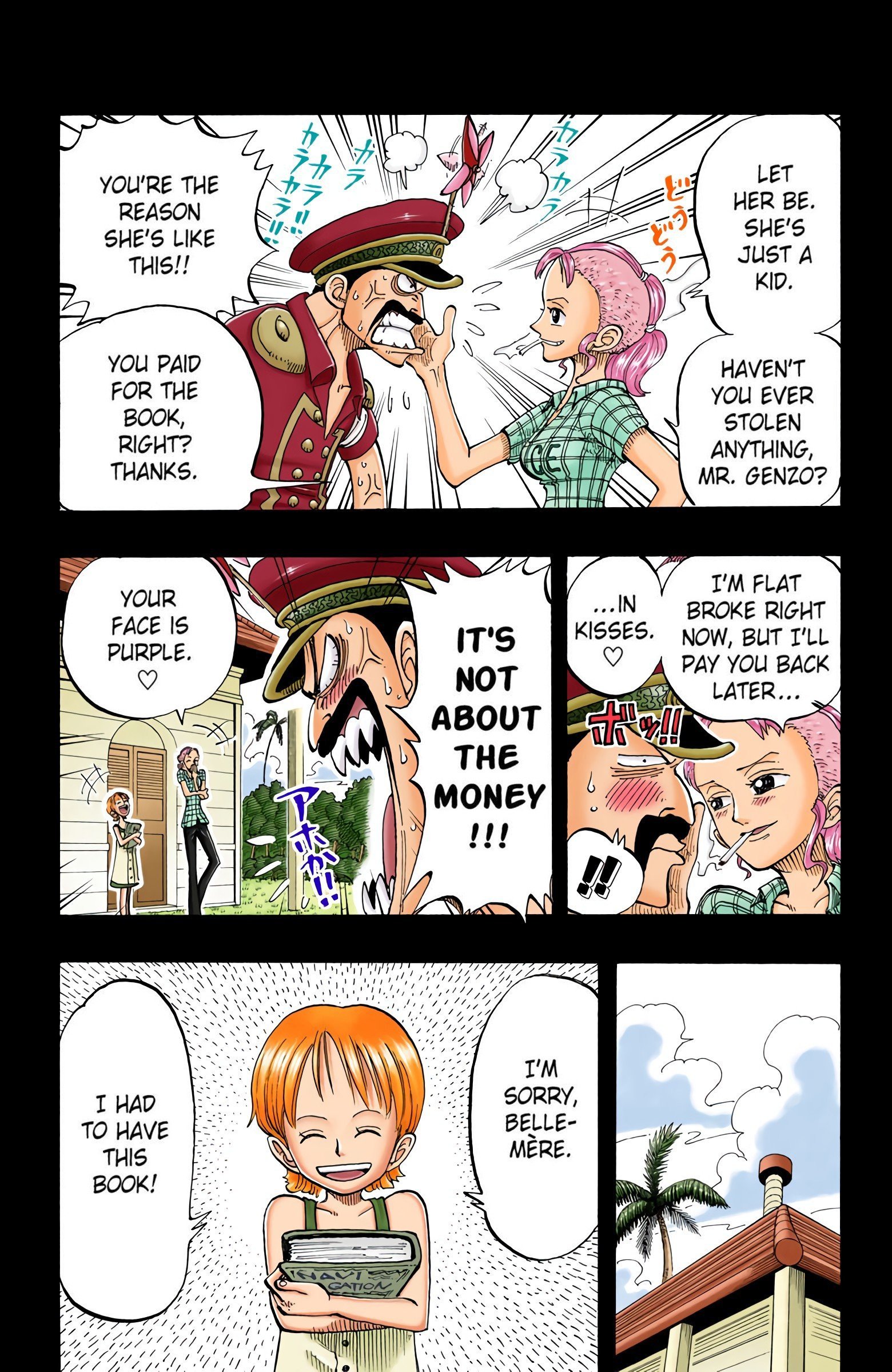 One Piece Colored Manga