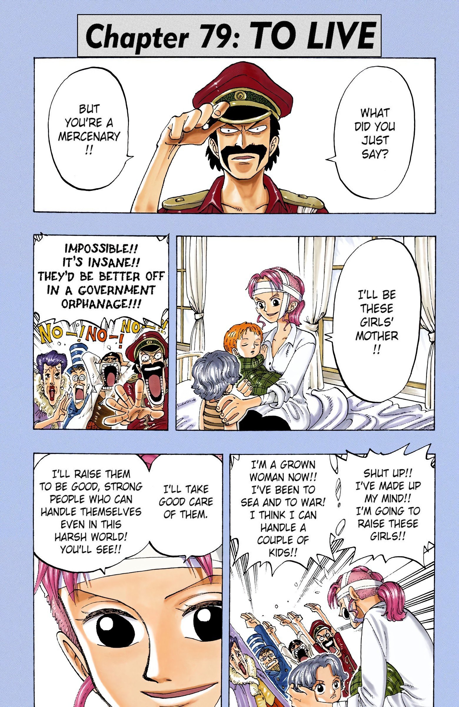 One Piece Colored Manga