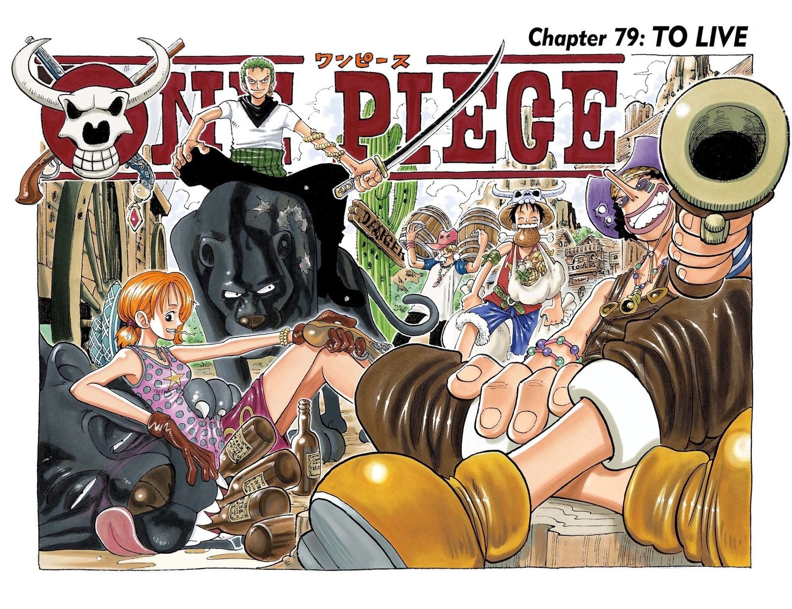 One Piece Colored Manga