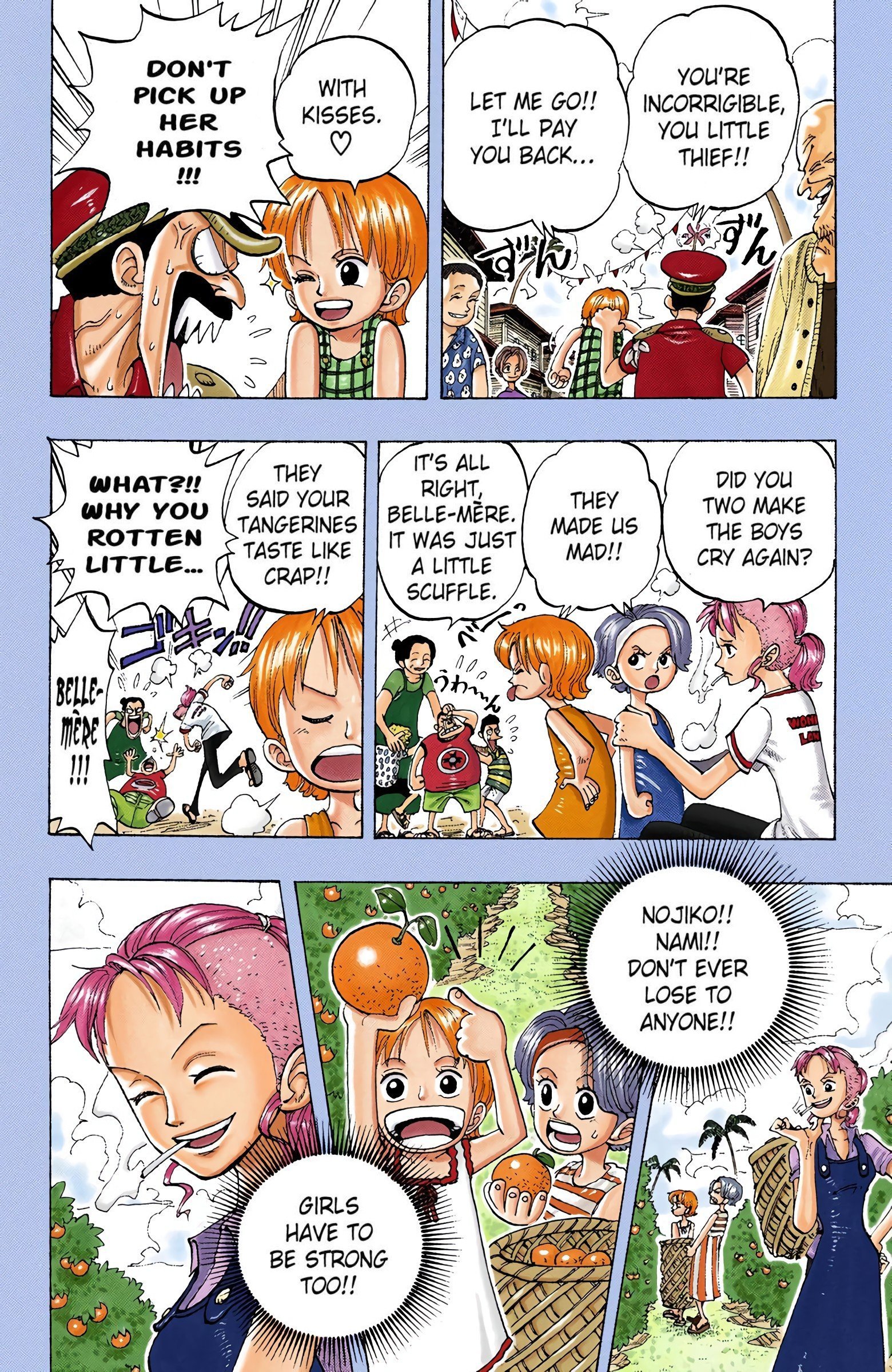 One Piece Colored Manga