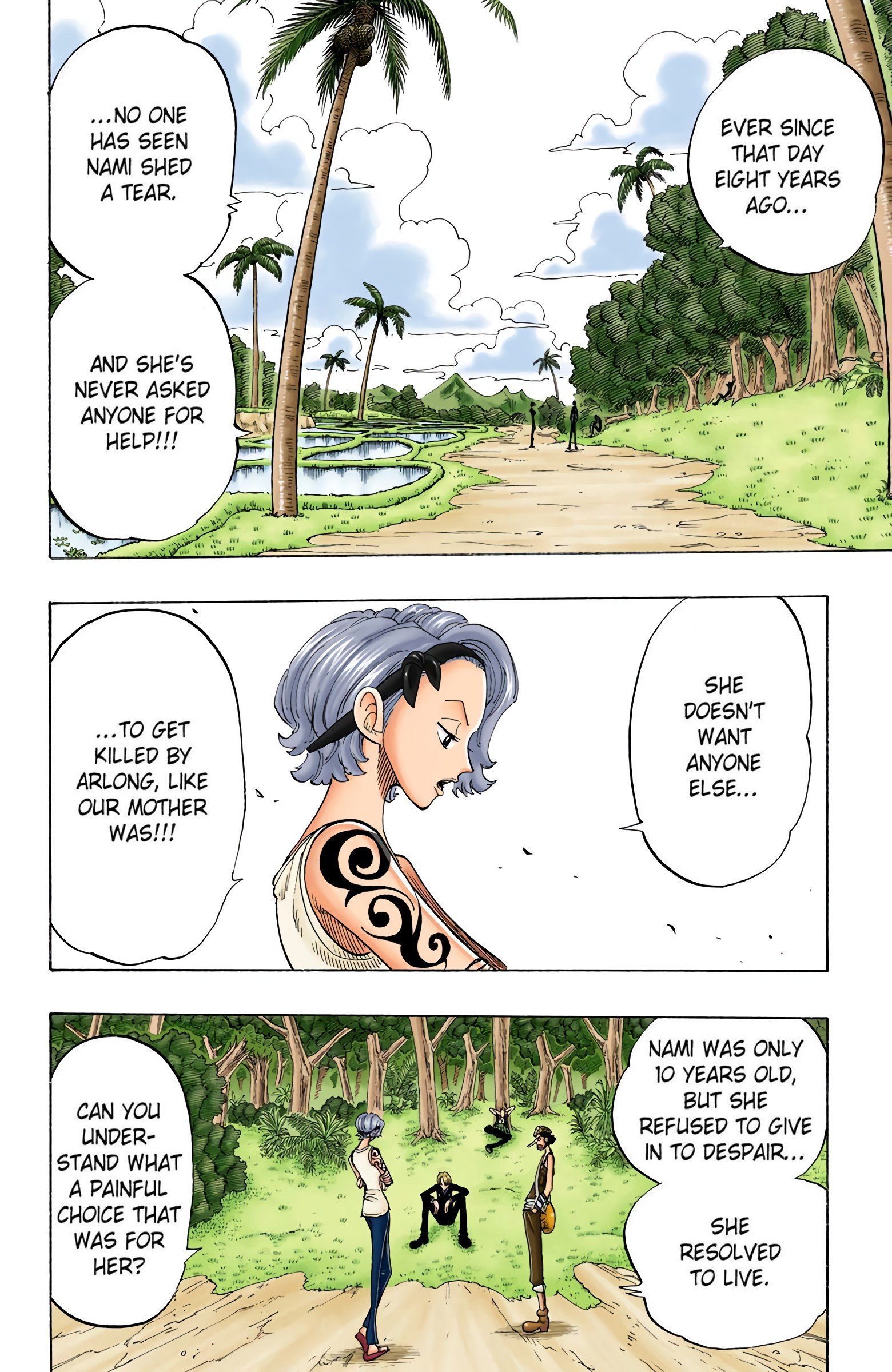 One Piece Colored Manga