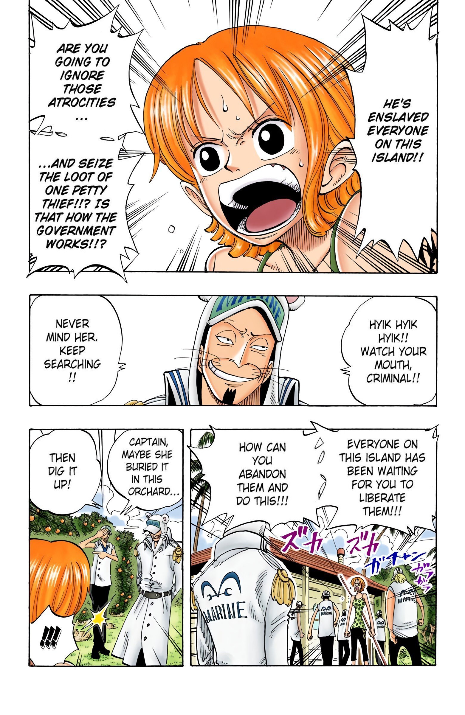 One Piece Colored Manga