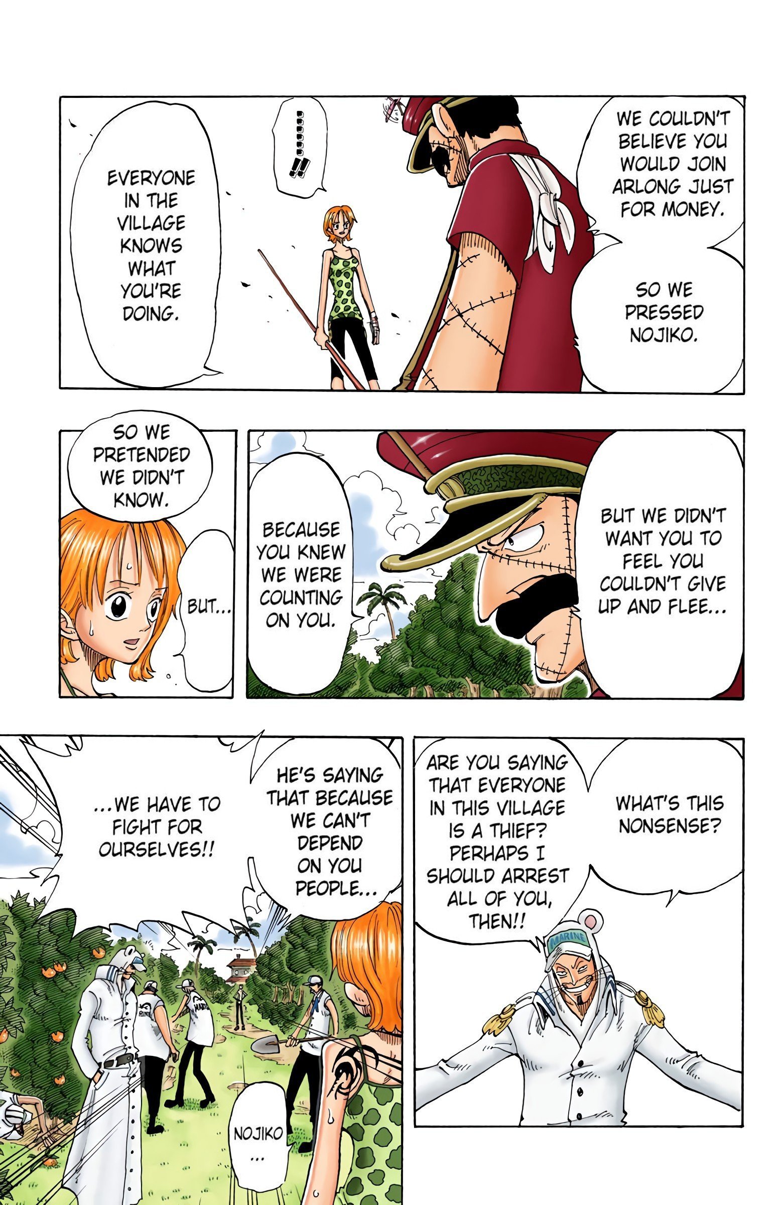 One Piece Colored Manga