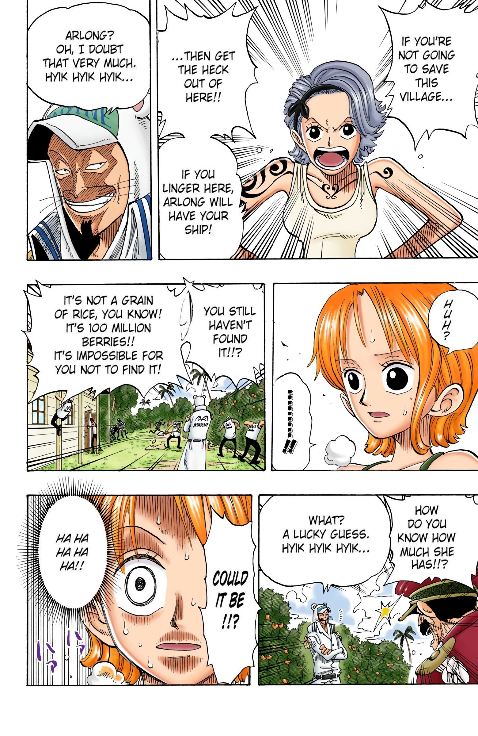 One Piece Colored Manga