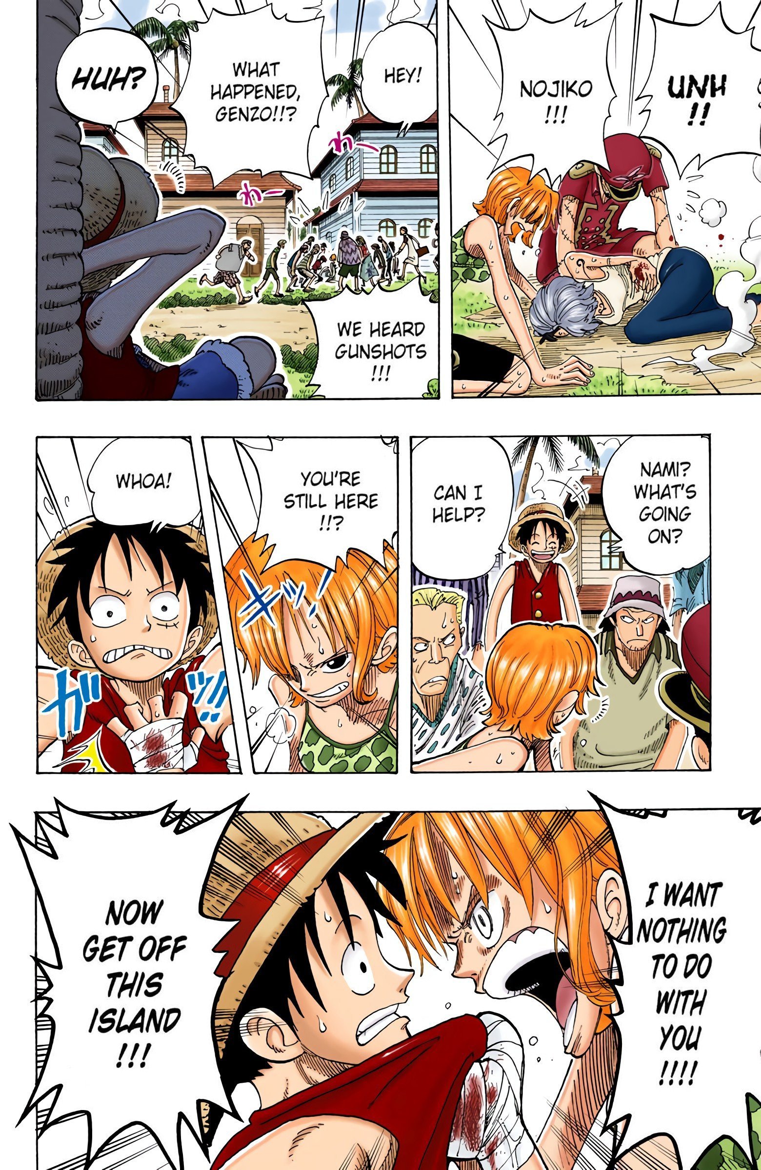 One Piece Colored Manga