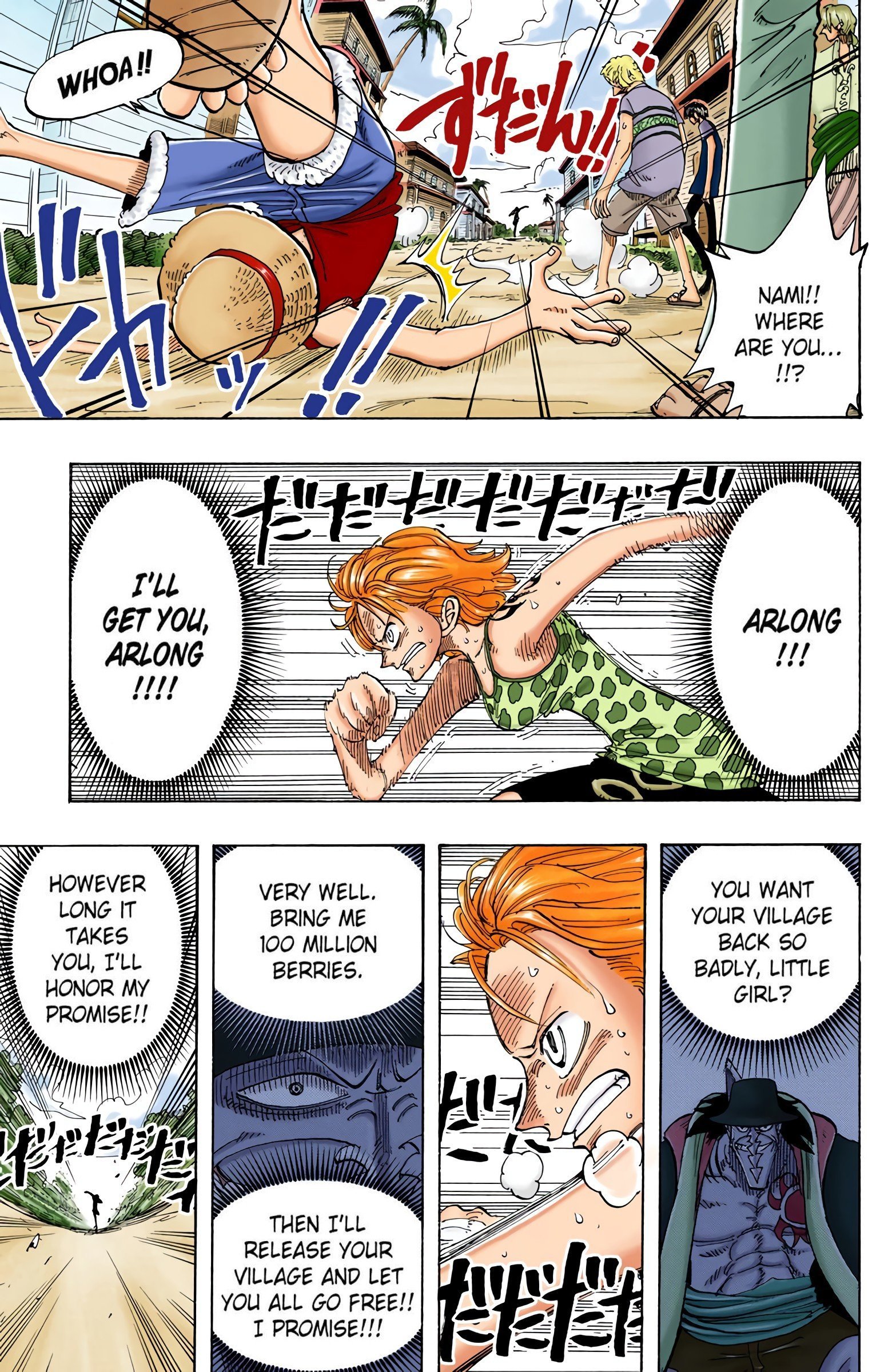 One Piece Colored Manga