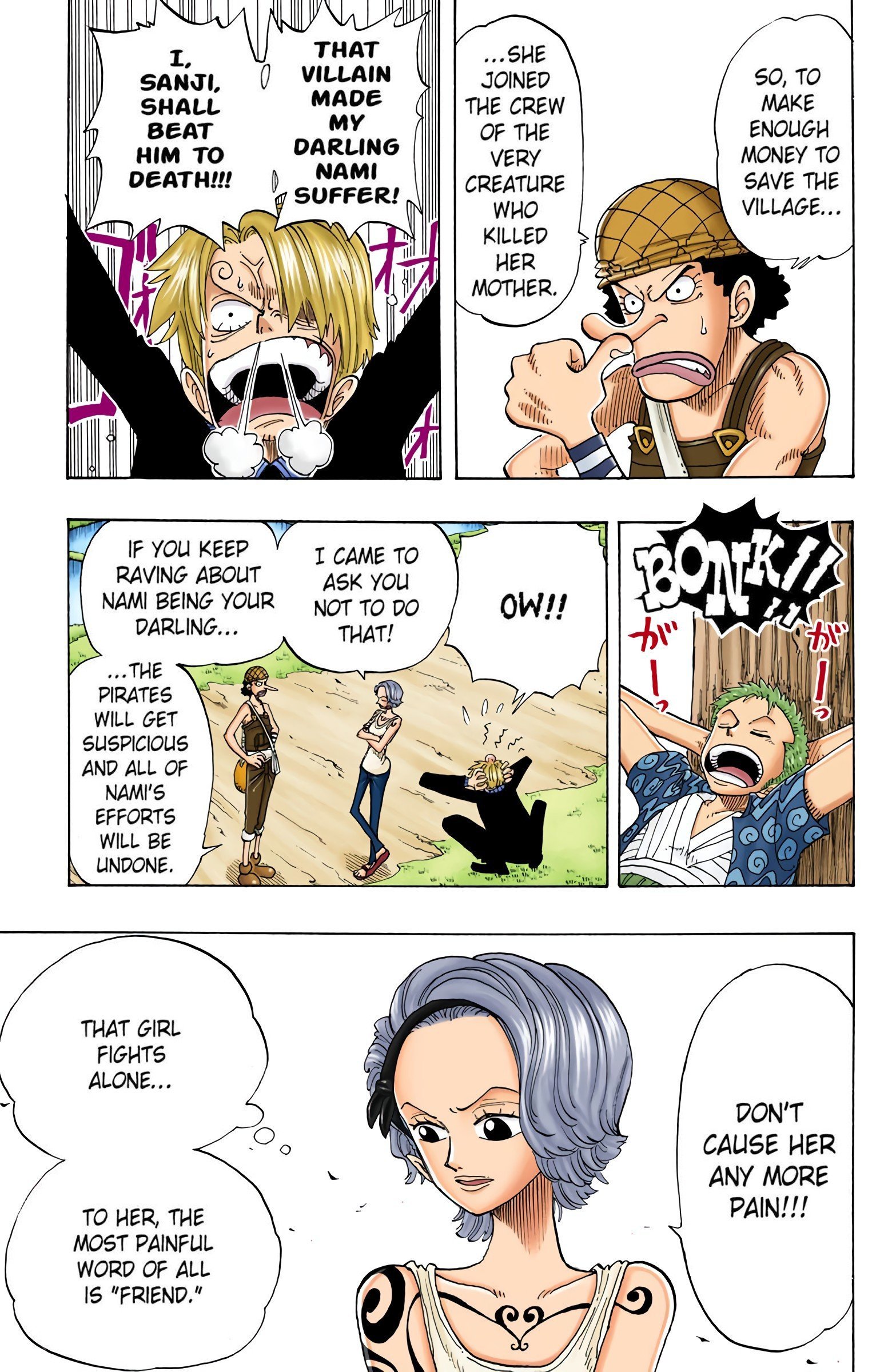 One Piece Colored Manga