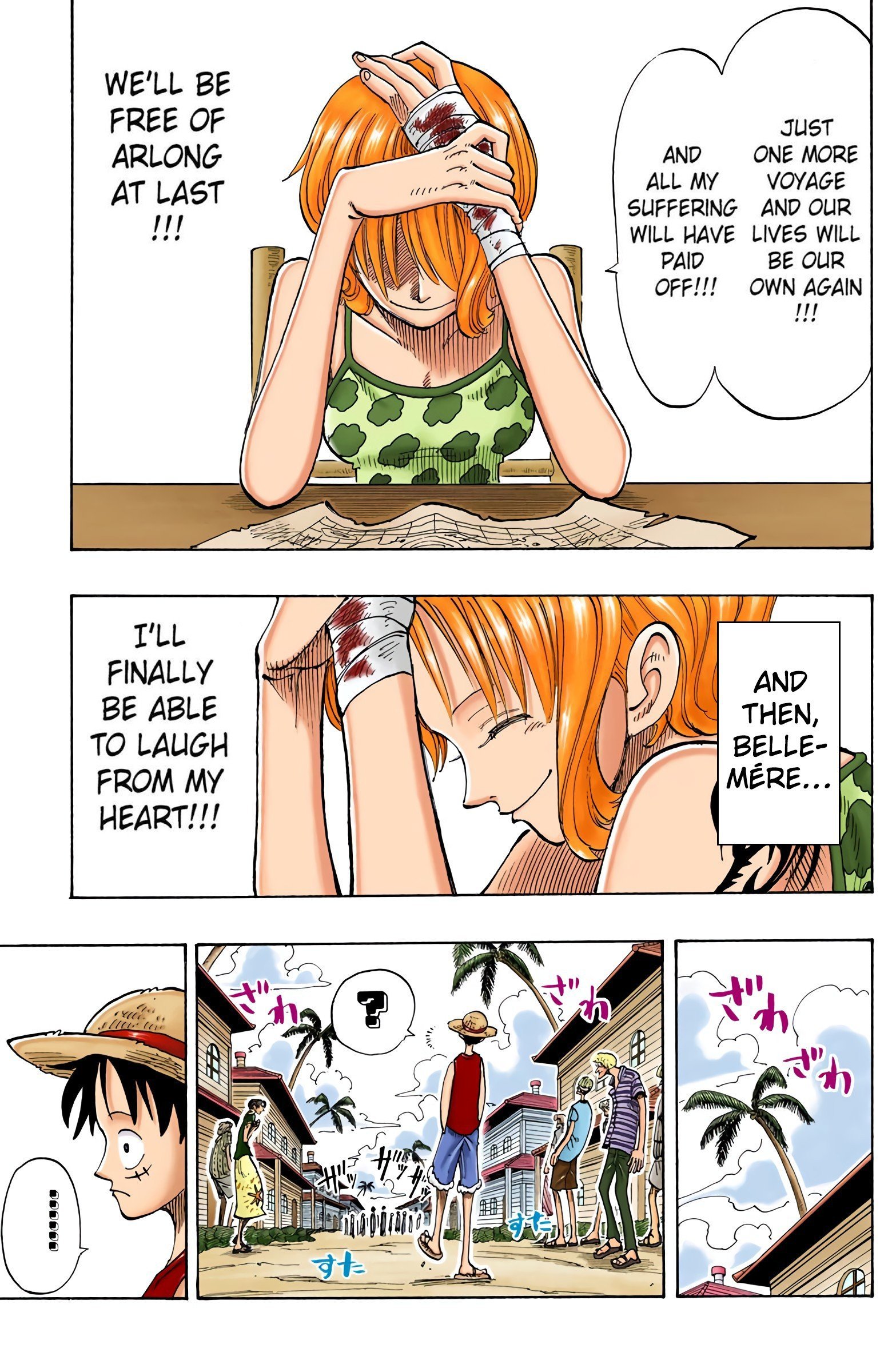 One Piece Colored Manga