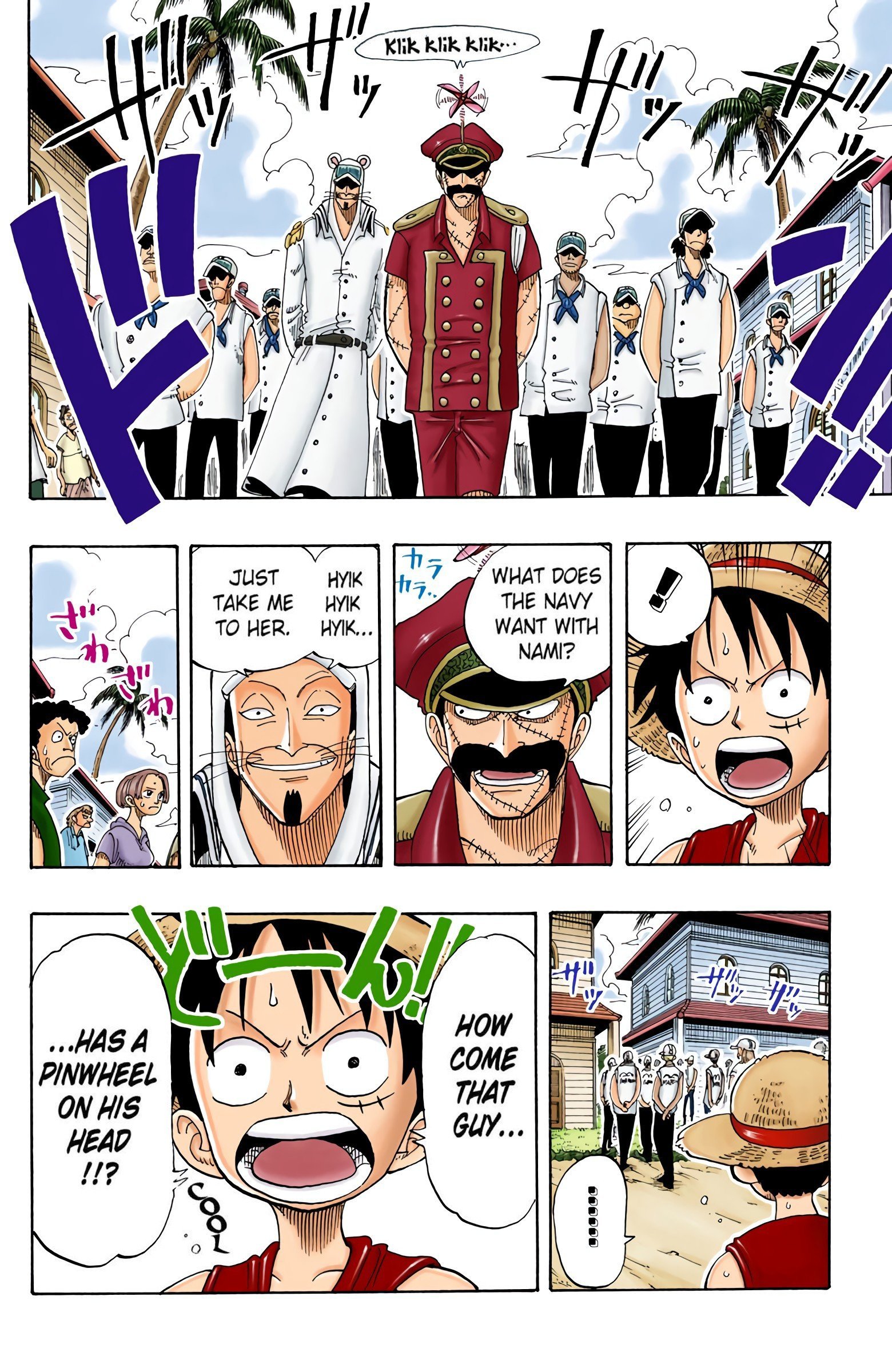 One Piece Colored Manga