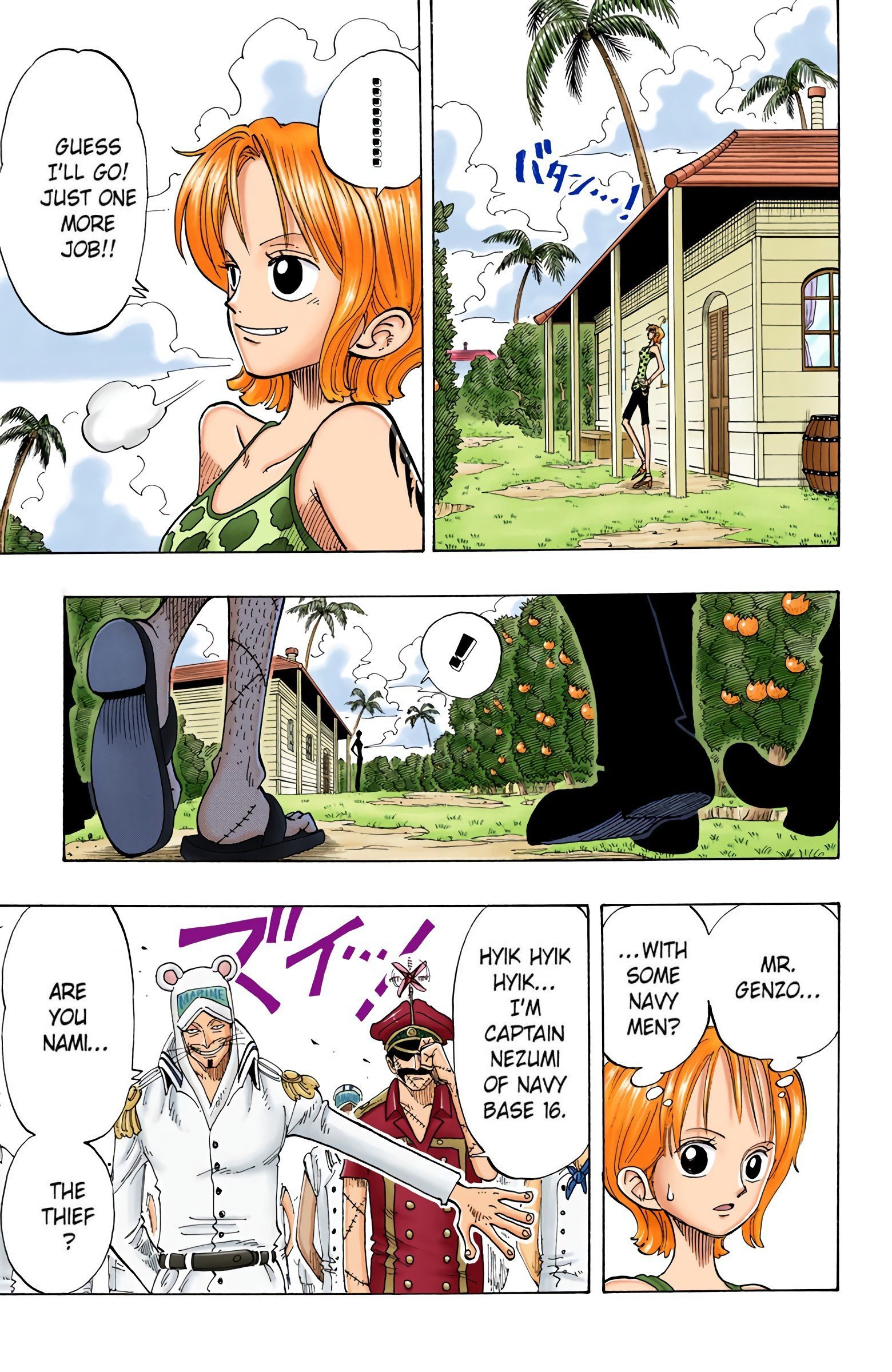 One Piece Colored Manga