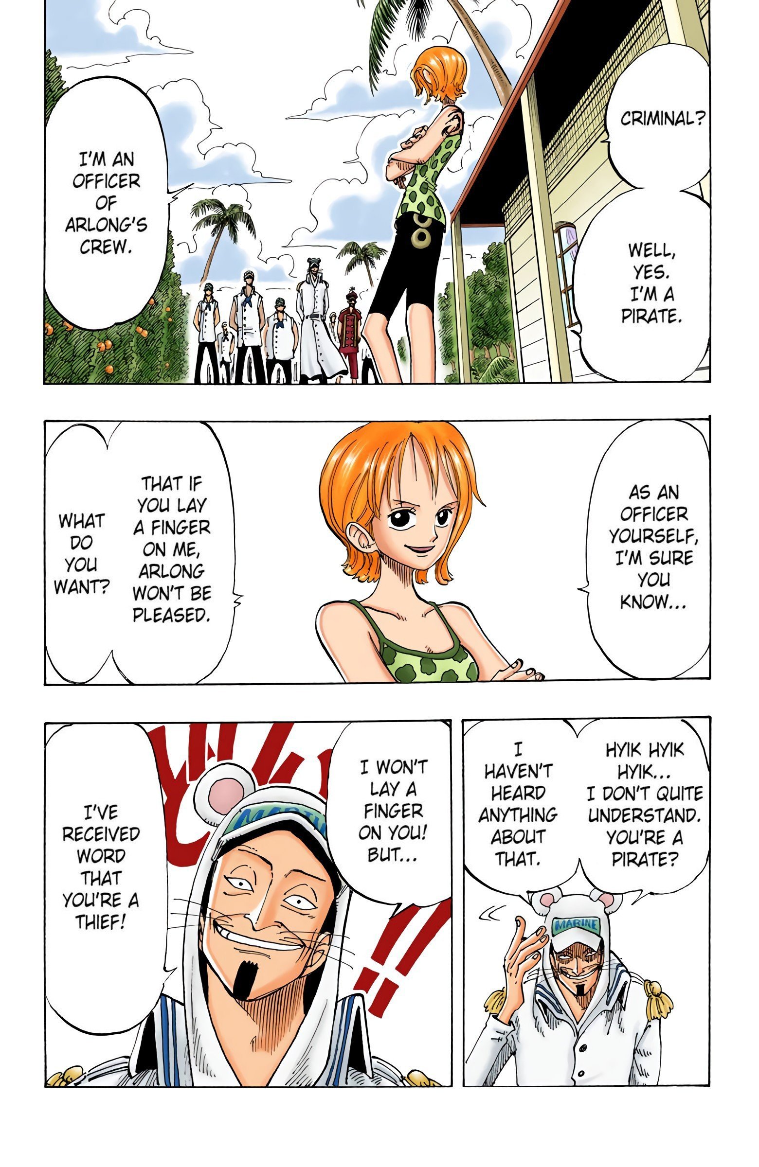 One Piece Colored Manga