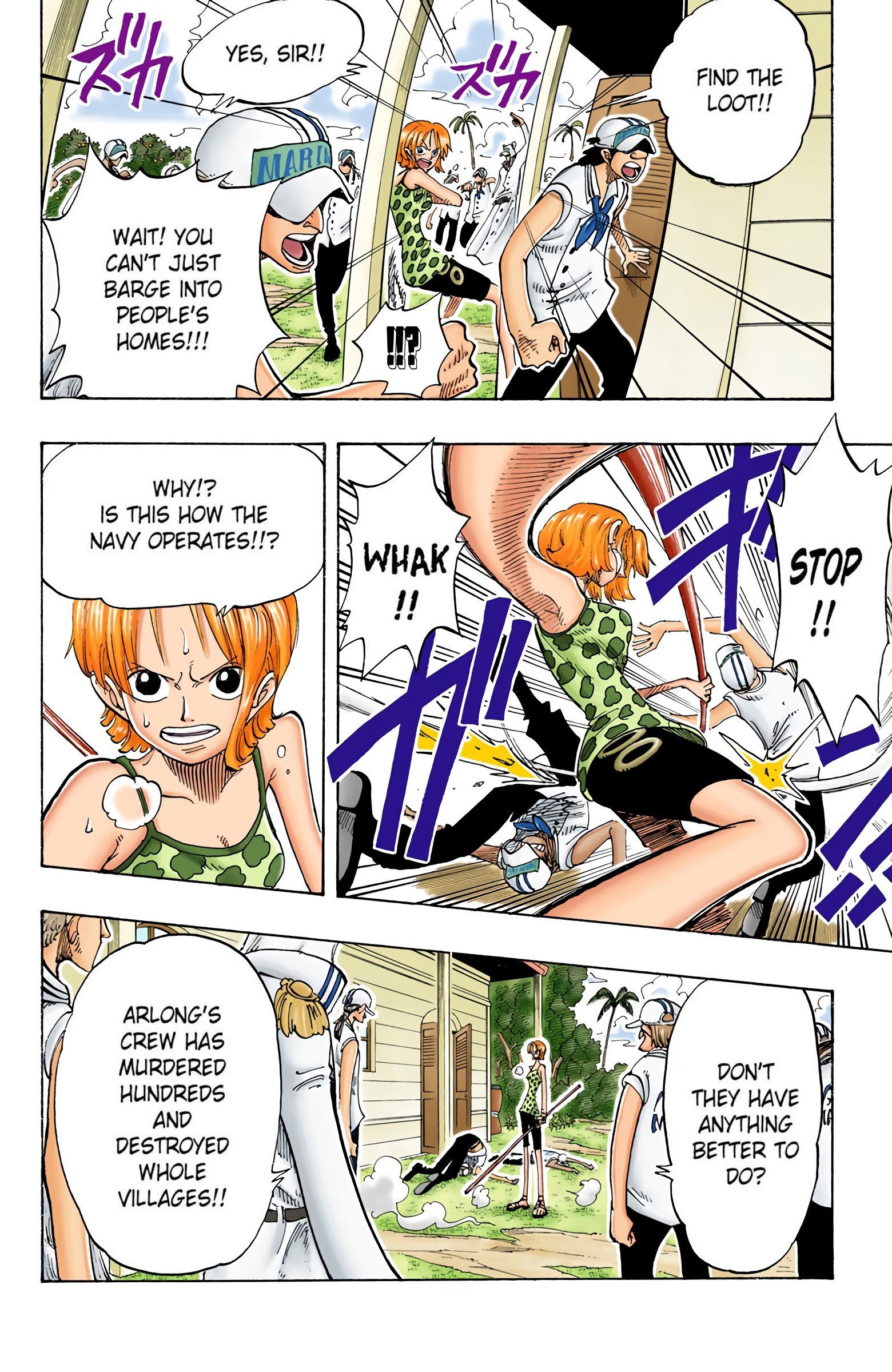 One Piece Colored Manga