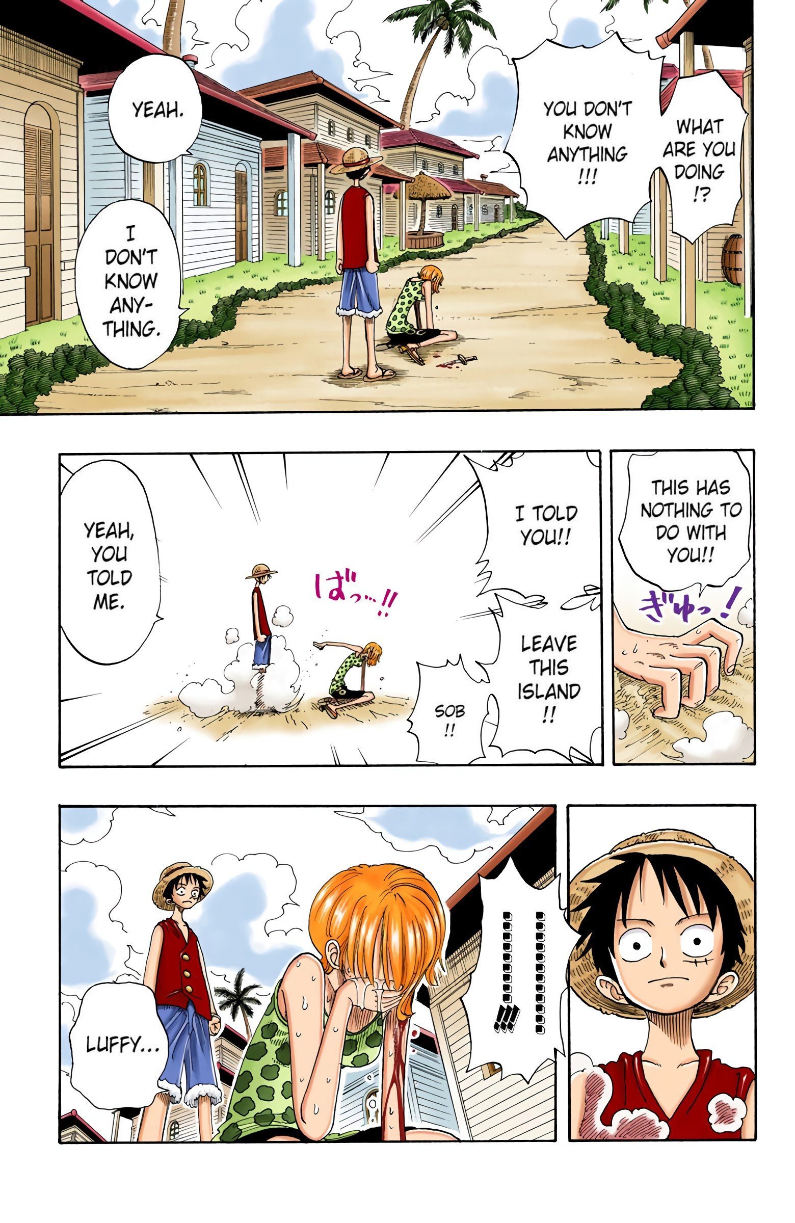 One Piece Colored Manga