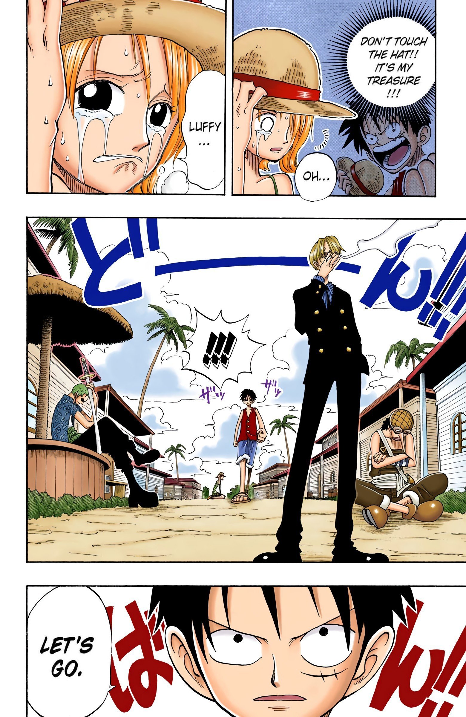 One Piece Colored Manga