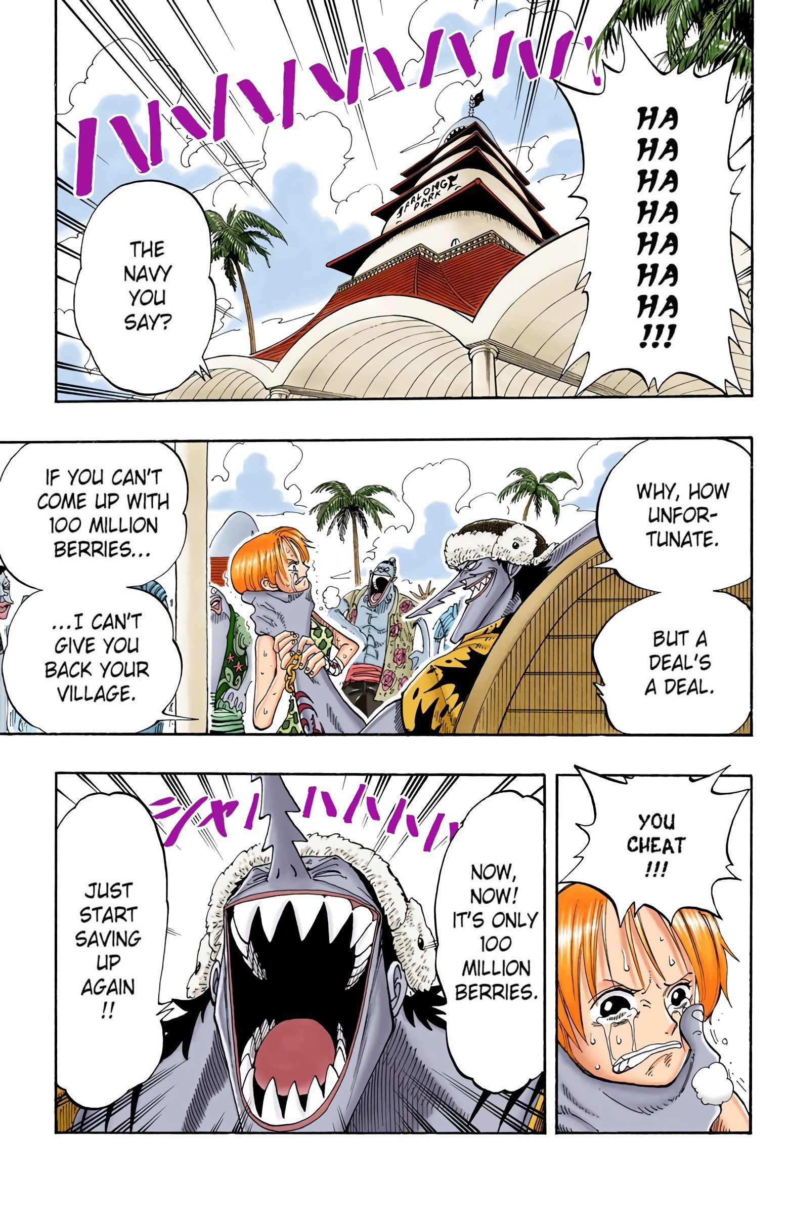 One Piece Colored Manga