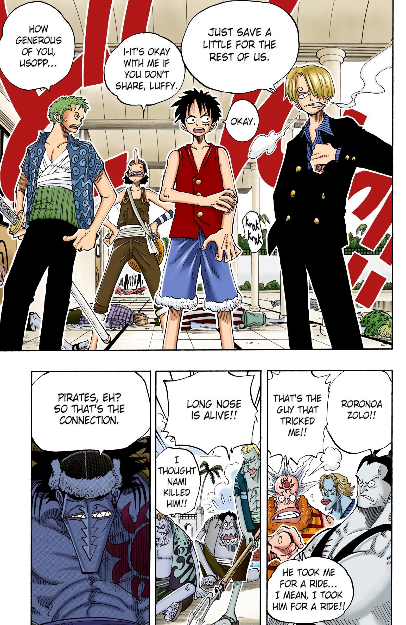 One Piece Colored Manga