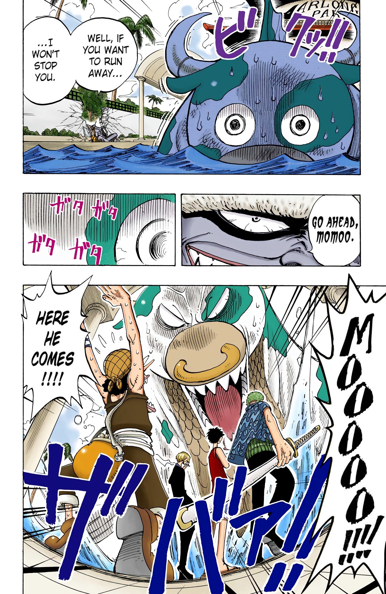 One Piece Colored Manga