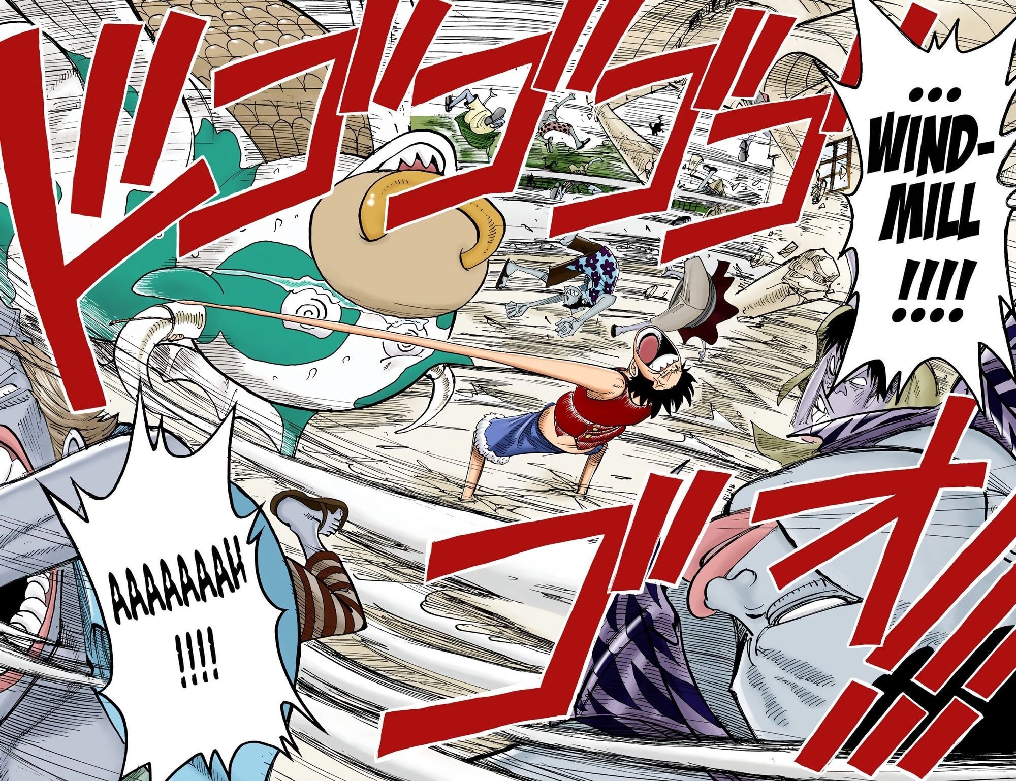 One Piece Colored Manga