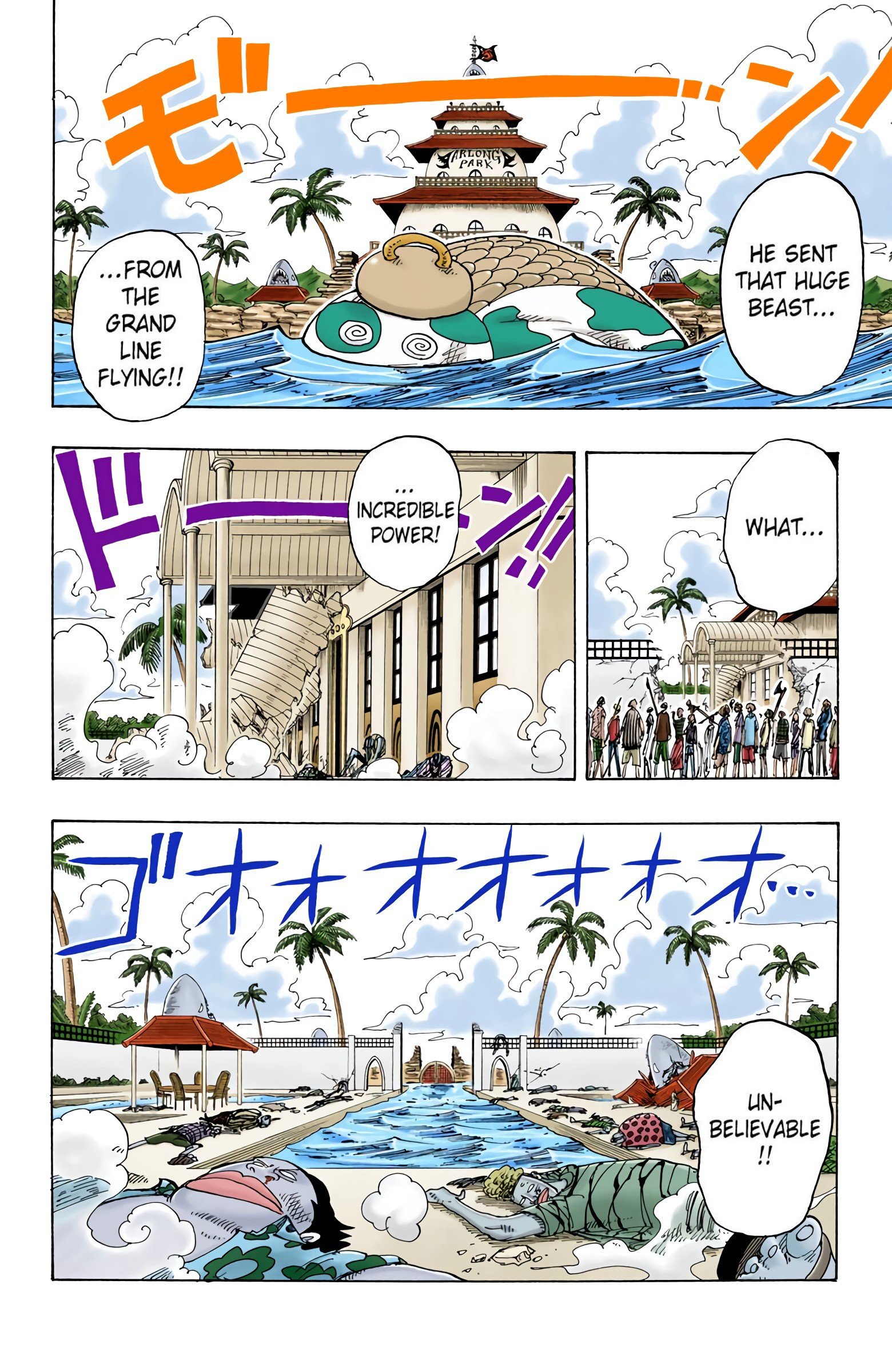 One Piece Colored Manga