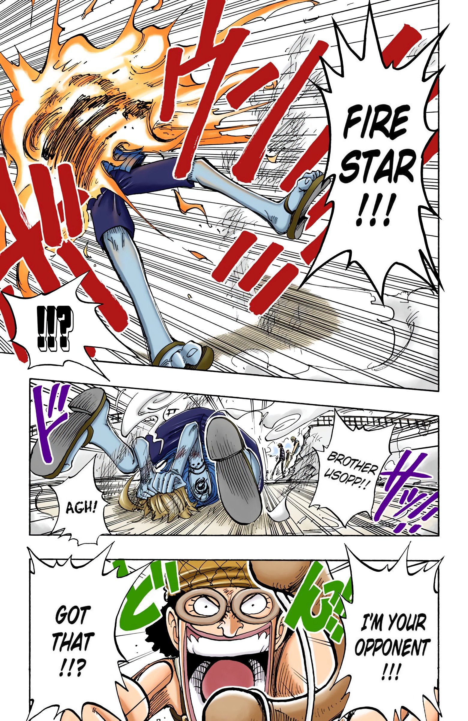 One Piece Colored Manga