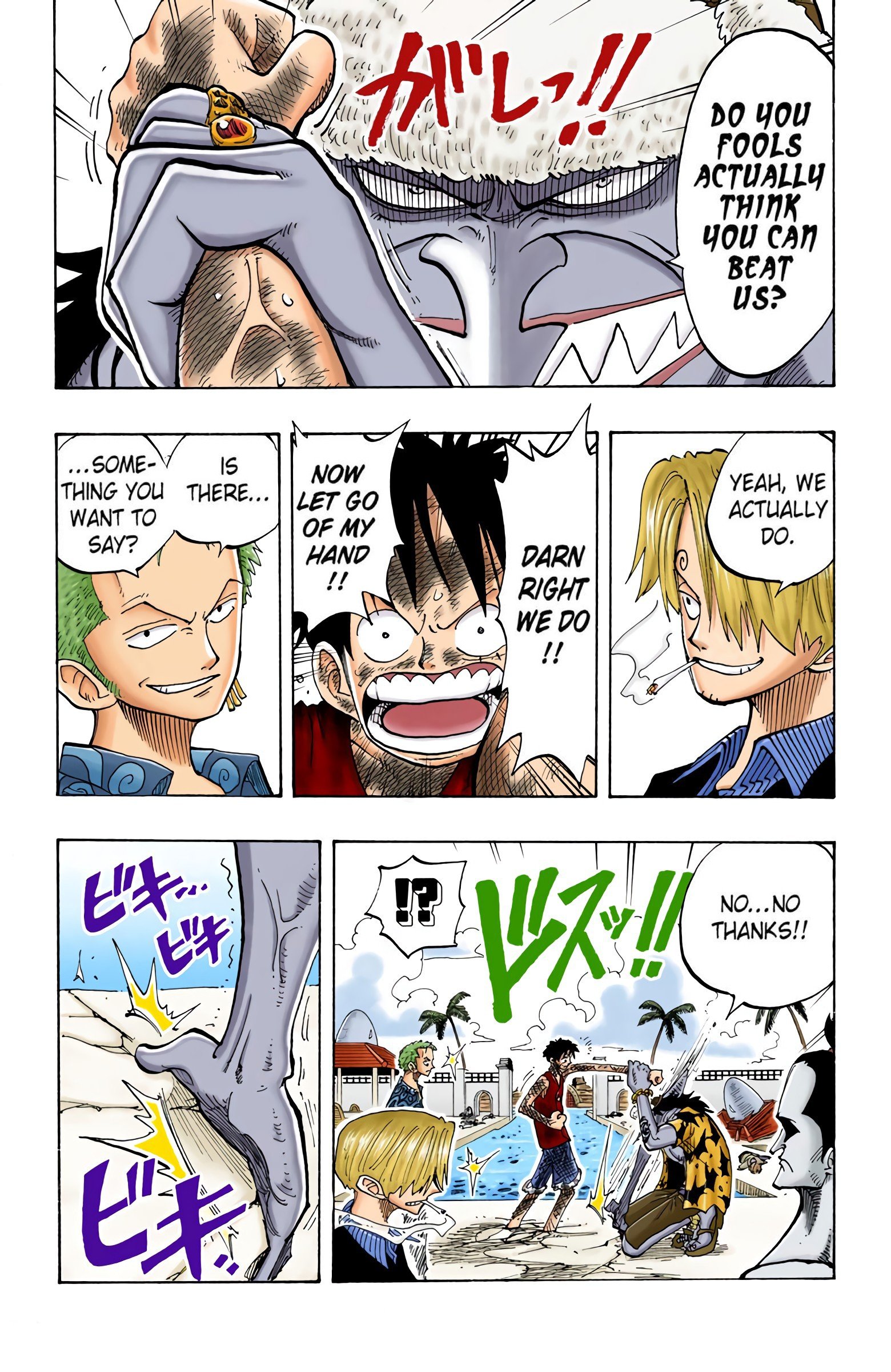 One Piece Colored Manga