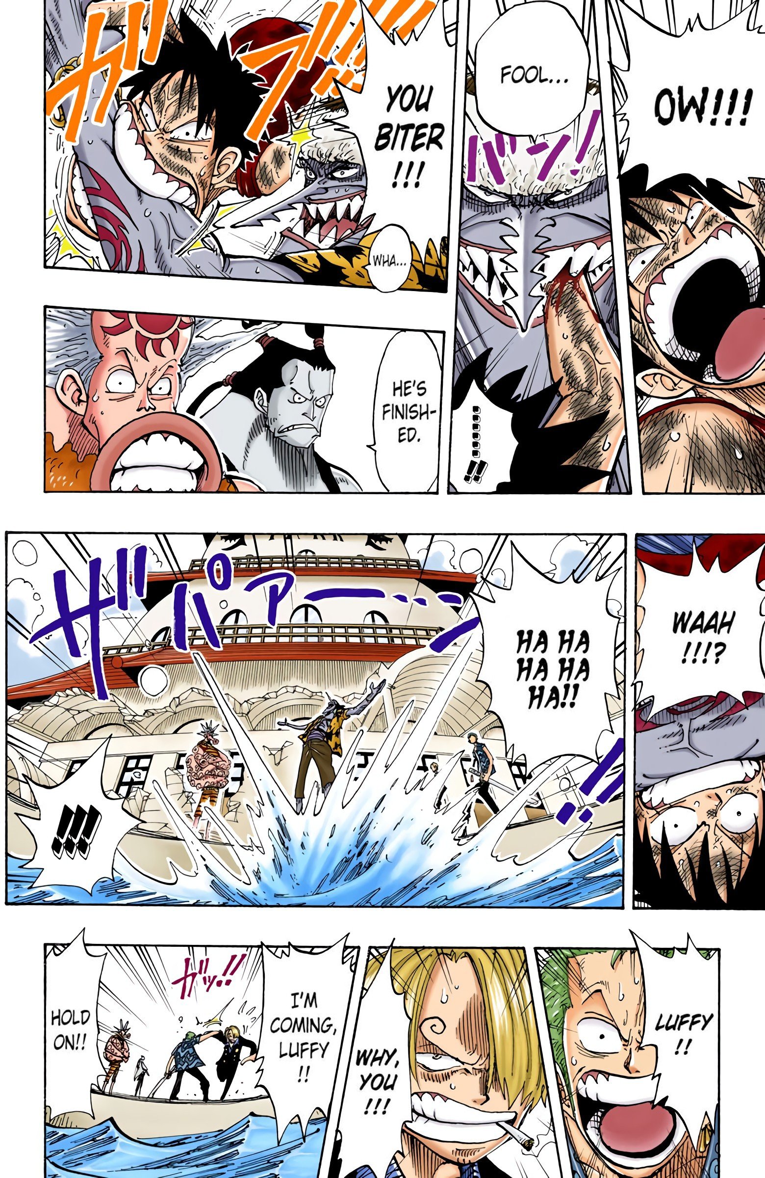 One Piece Colored Manga