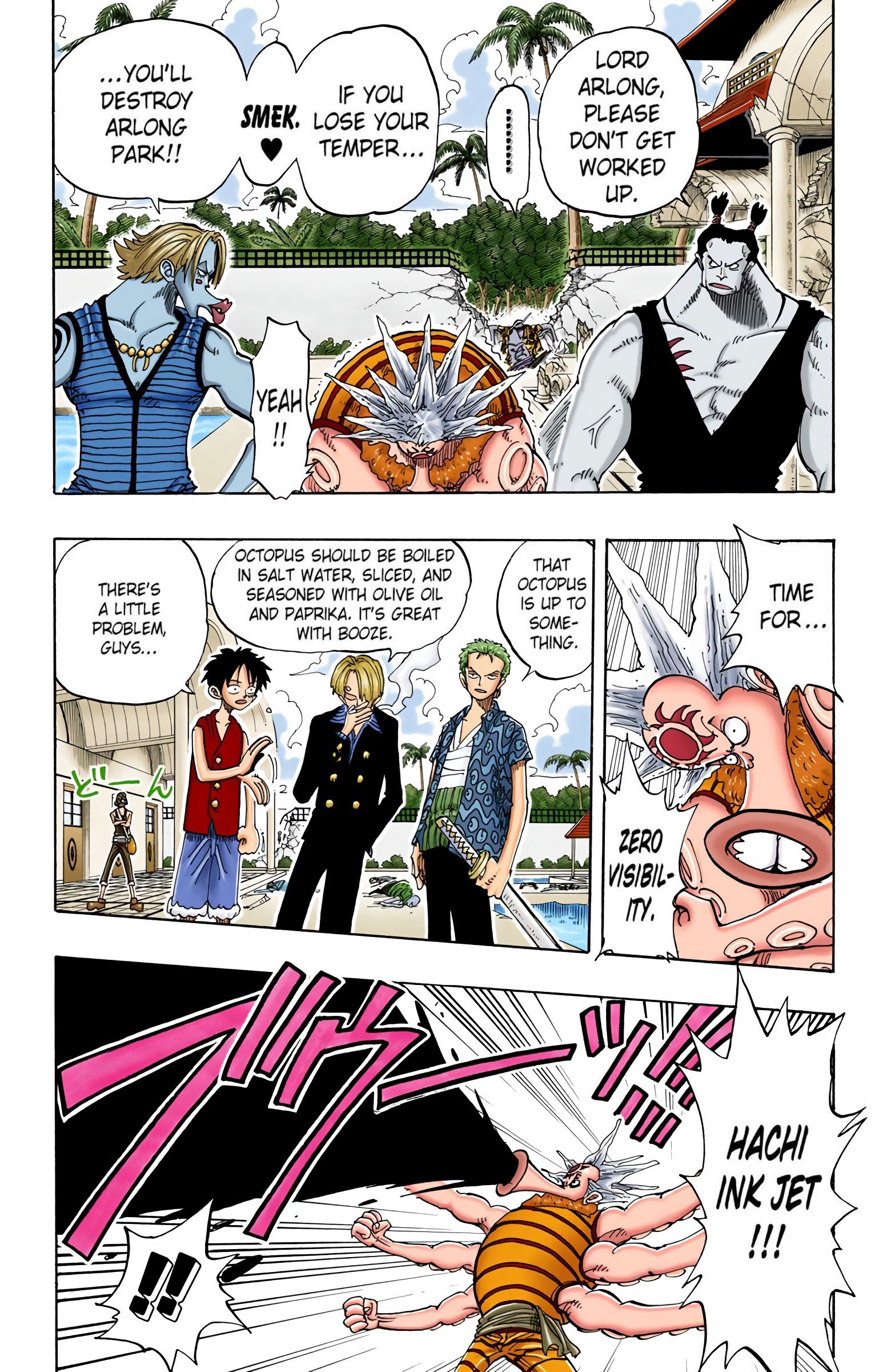 One Piece Colored Manga