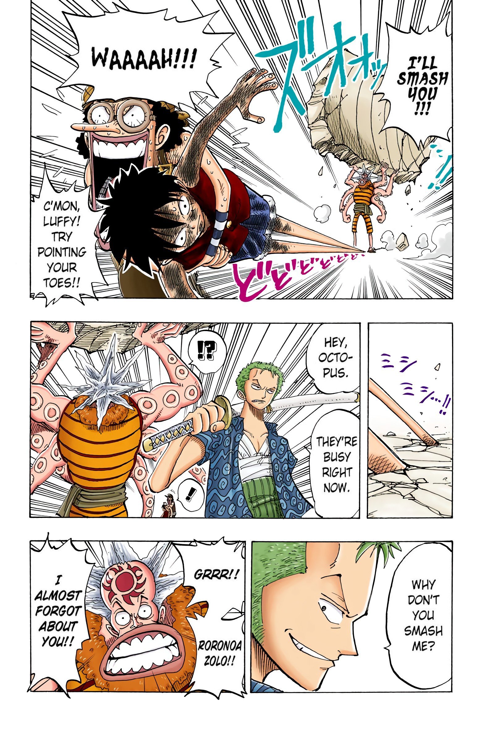 One Piece Colored Manga