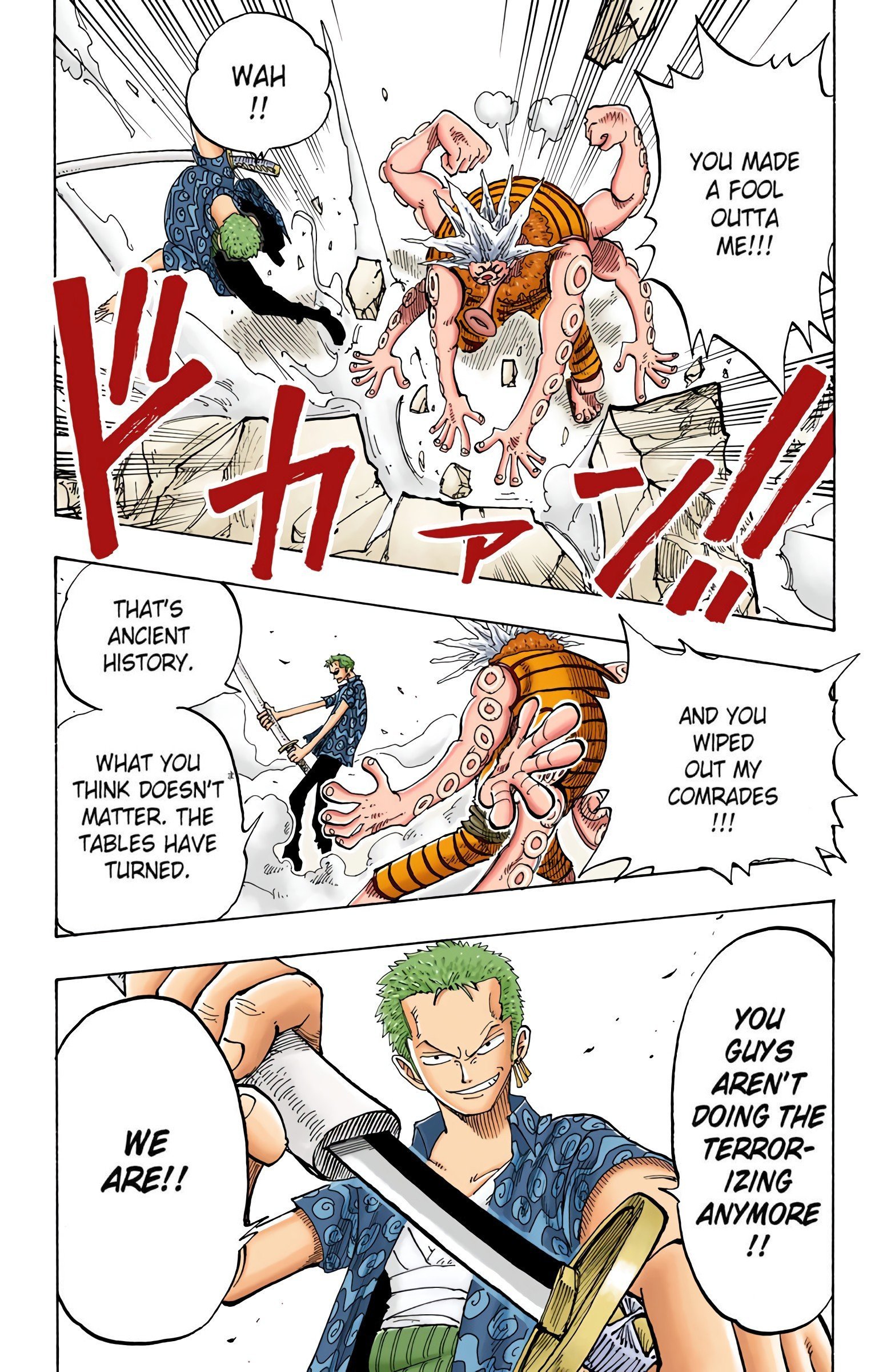 One Piece Colored Manga