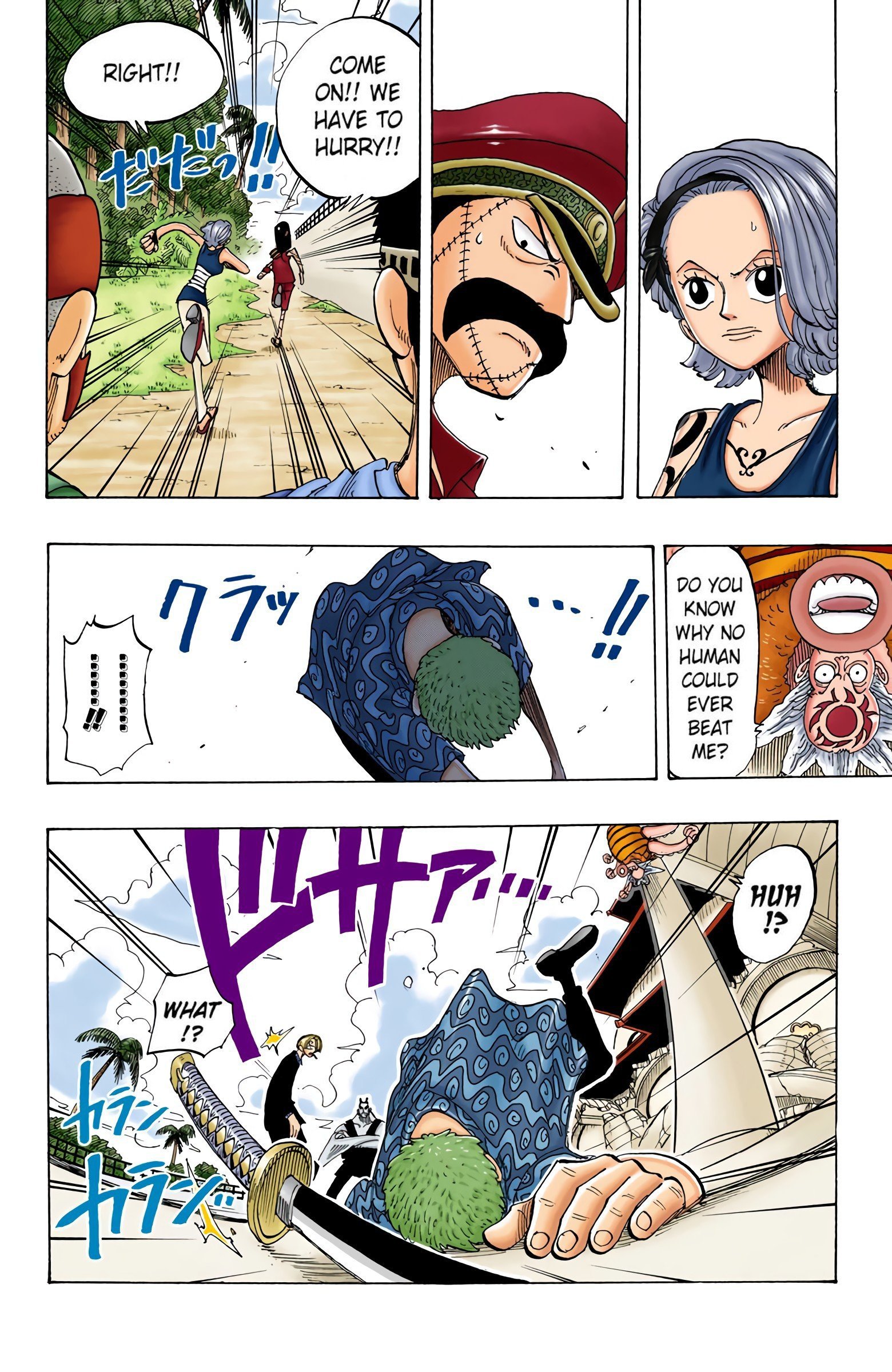 One Piece Colored Manga