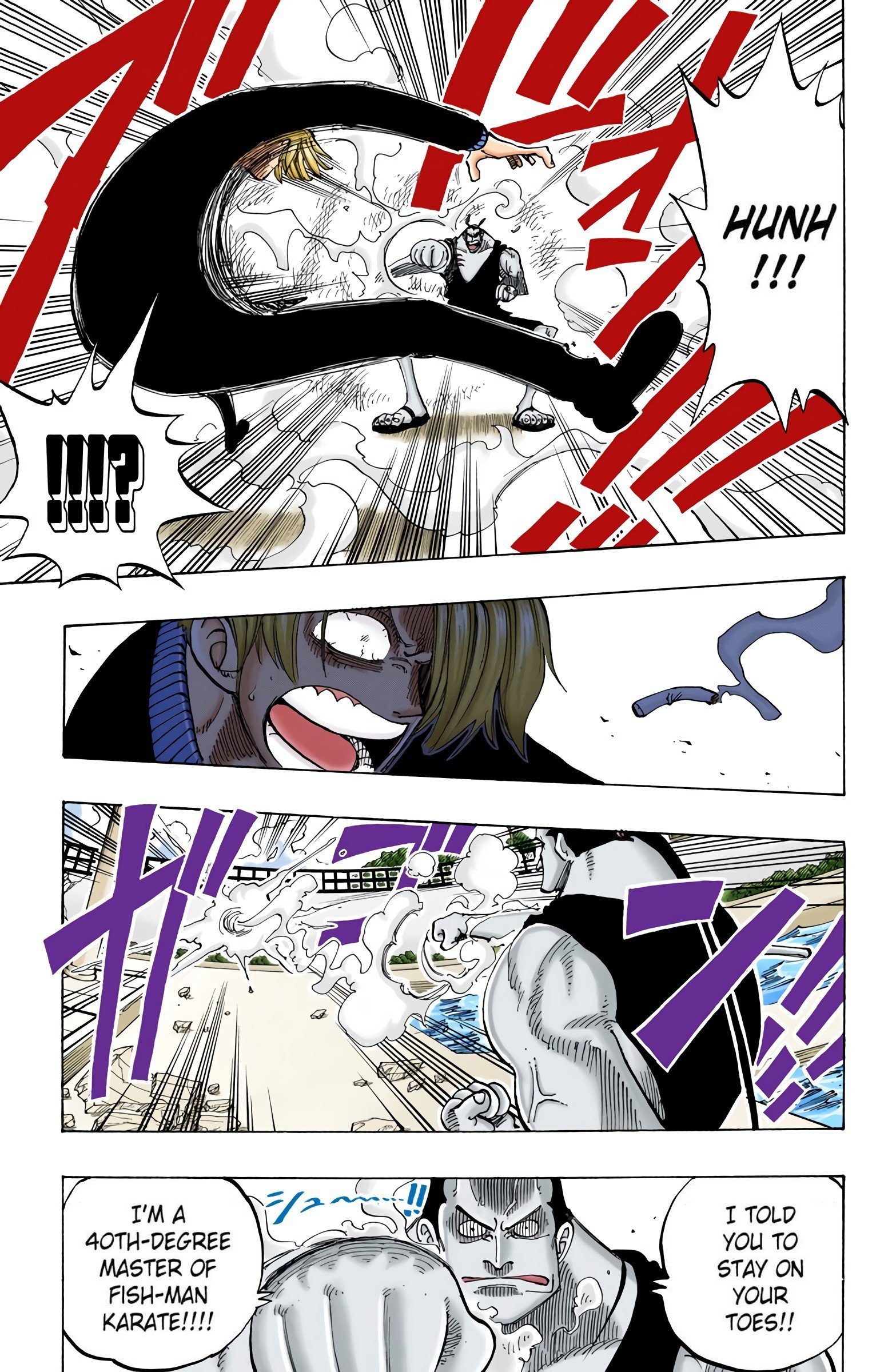 One Piece Colored Manga