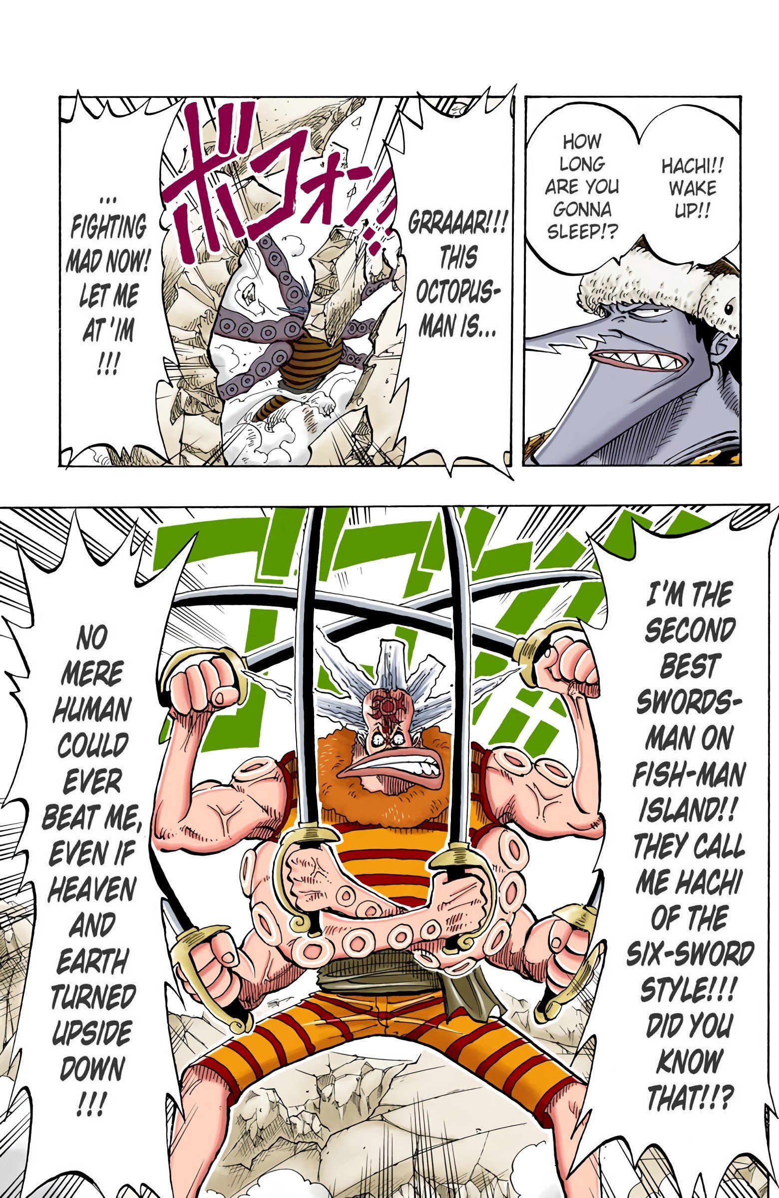 One Piece Colored Manga