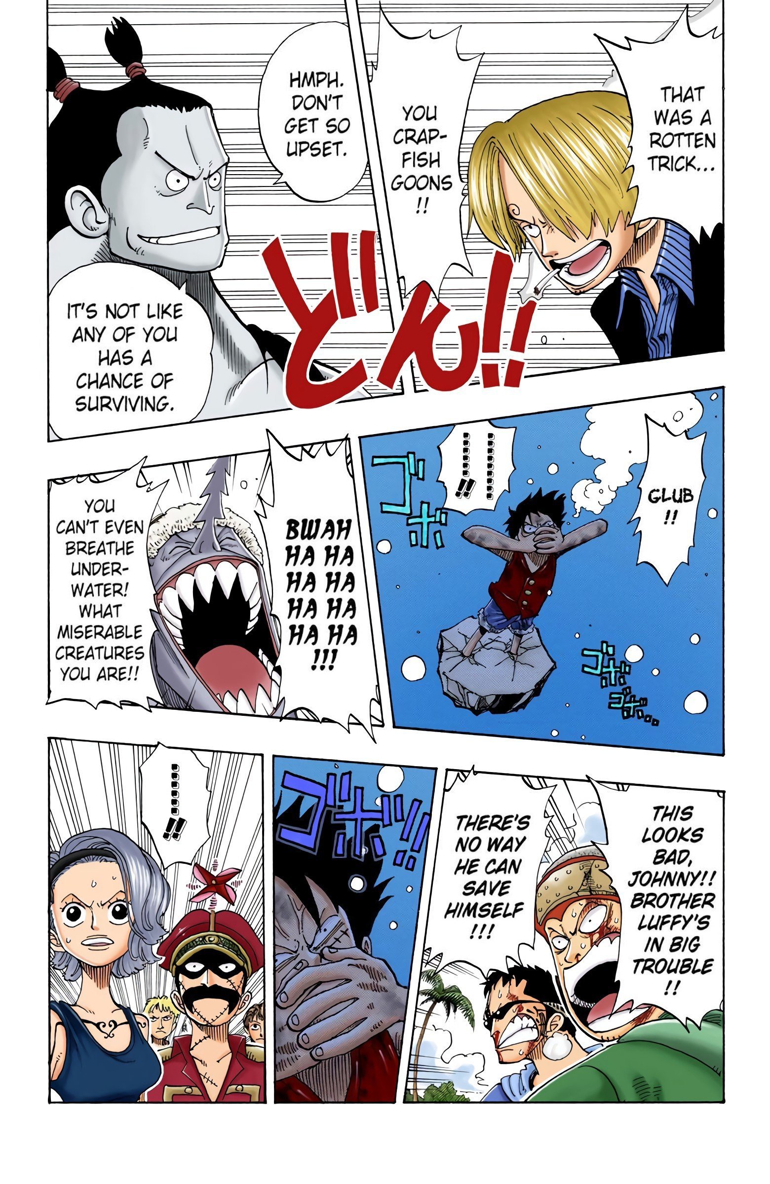 One Piece Colored Manga