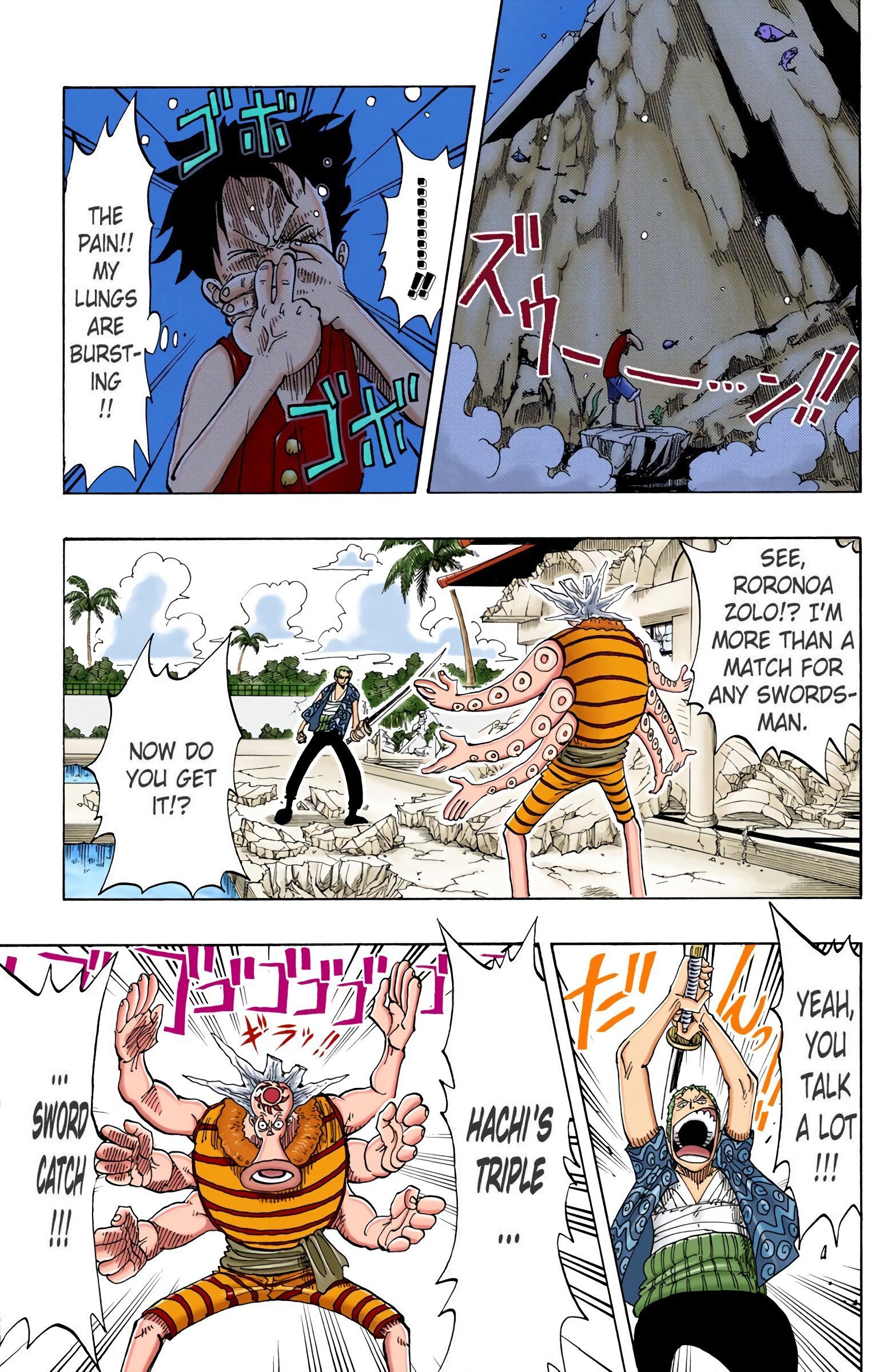 One Piece Colored Manga