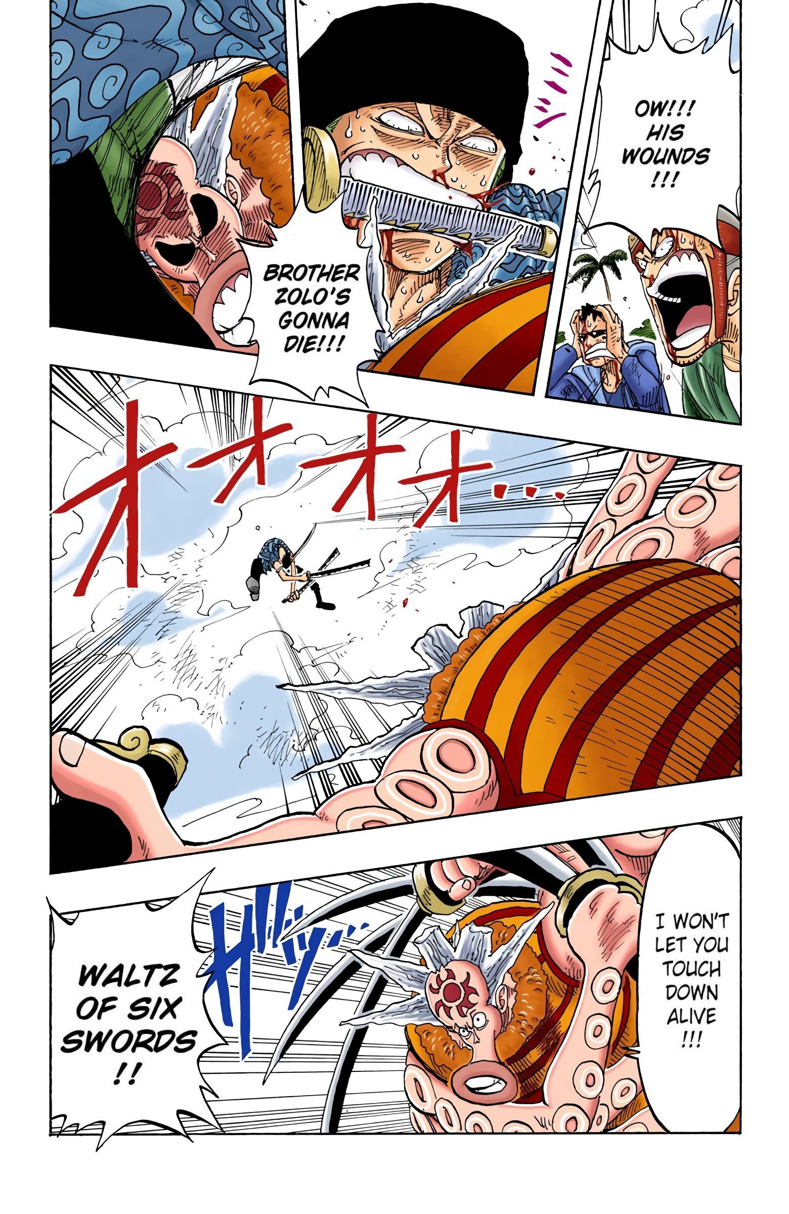 One Piece Colored Manga